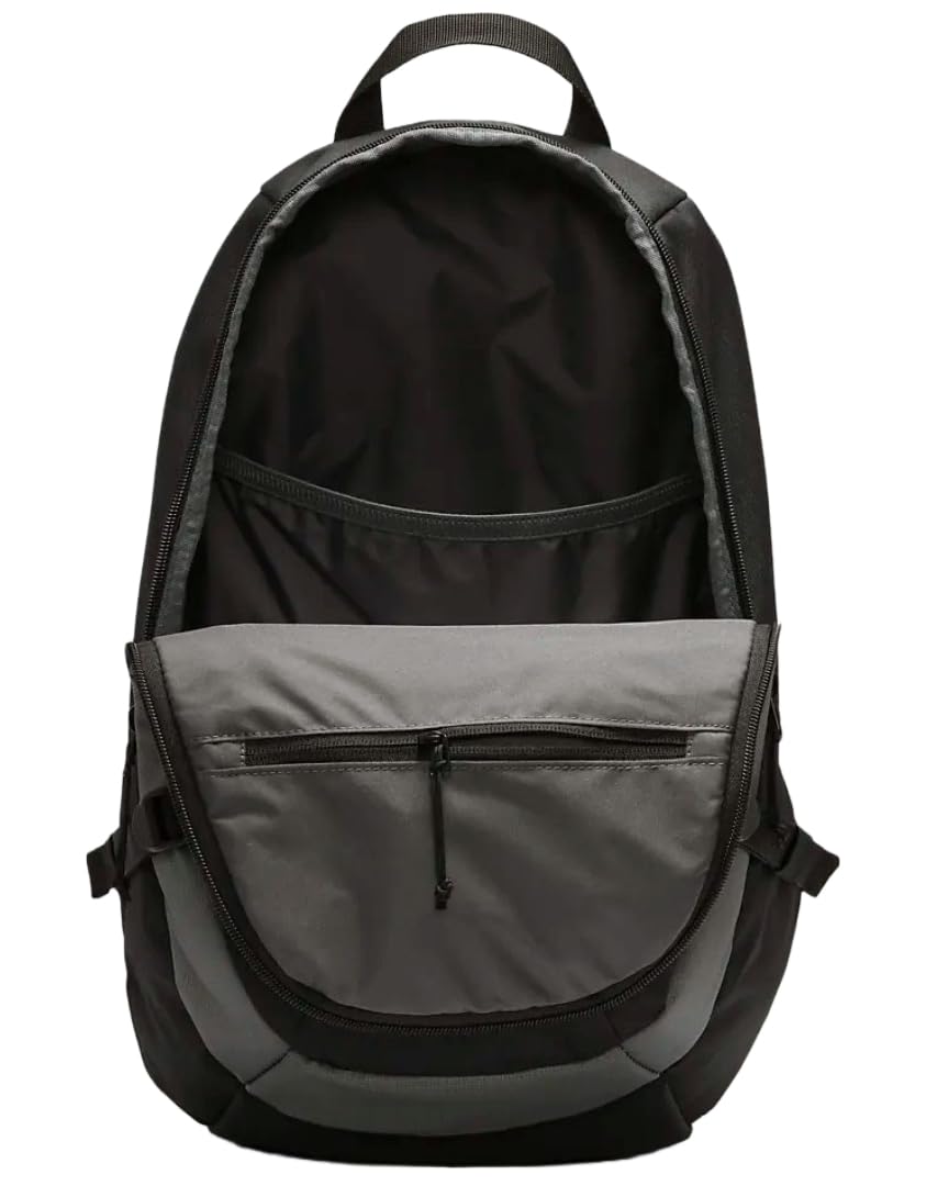 Nike Air Backpack Unisex - Lightweight Durable School & Travel Backpack (Black/Iron Grey/White) for College, Gym, Hiking & Everyday Use