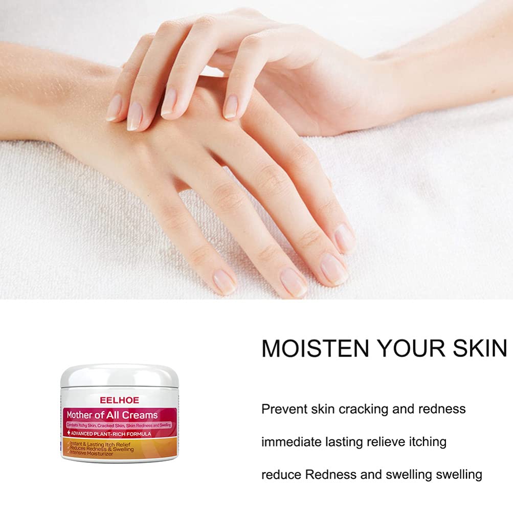 **2 Pack Ultra Hydrating Face & Foot Cream - Intense Moisturizer for Dry, Chapped Skin with Dead Skin Exfoliation - Anti-Drying Body Lotion for Daily Use at Home or Travel**