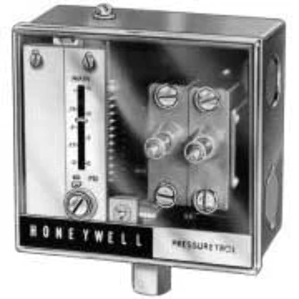 Honeywell L4079A-1035 Pressuretrol Controller with Manual Reset (2-15 PSI) - Ideal for Boiler Systems, HVAC & Industrial Pressure Control