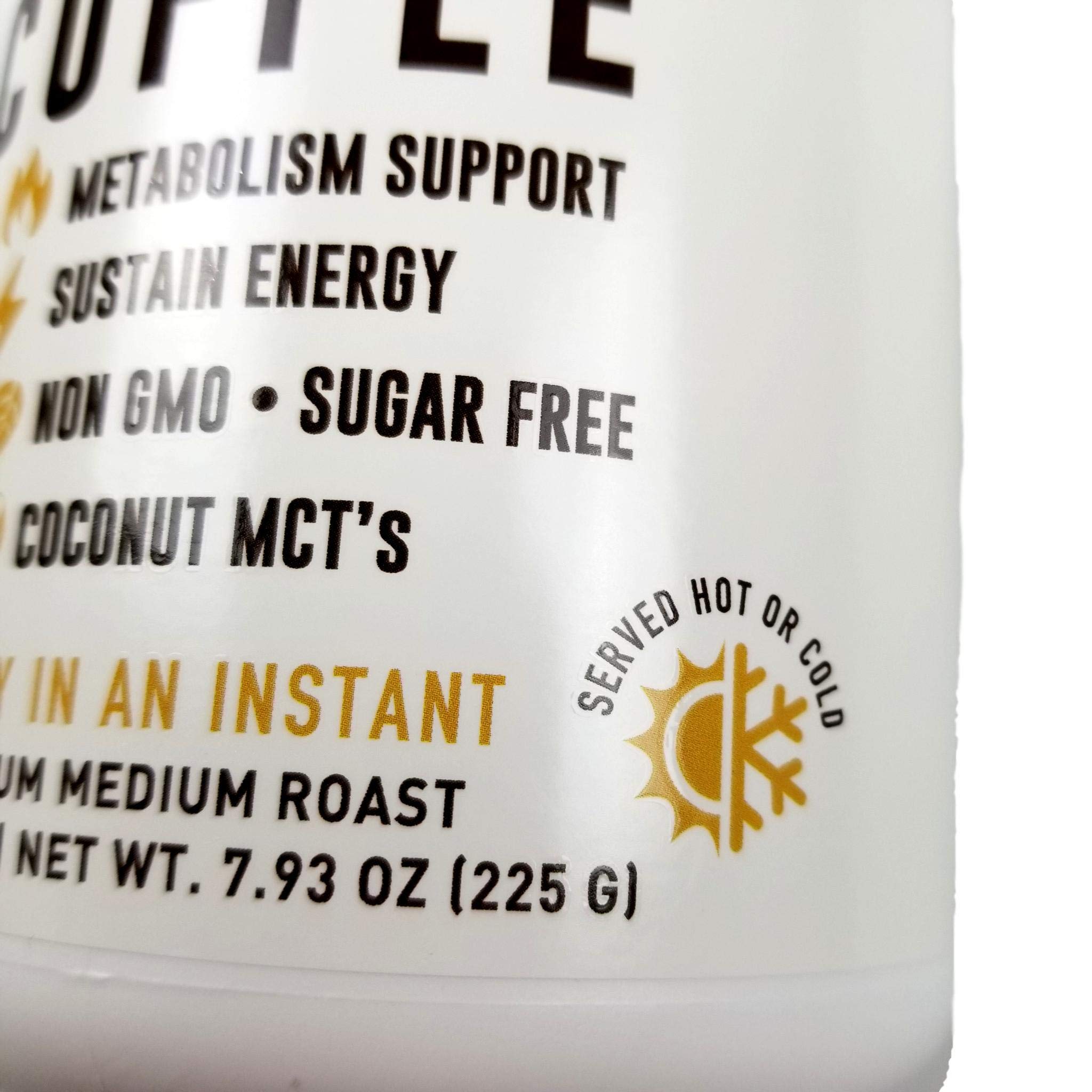 KETO Bulletproof Instant Coffee - Cafegenix Low Carb Energy Boost for Ketogenic Diet | Perfect for Morning Routine & Weight Loss