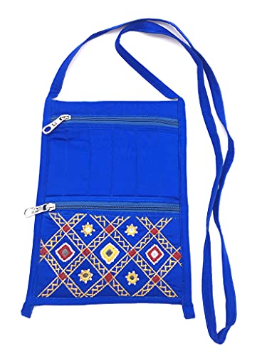 blue sling bag for women