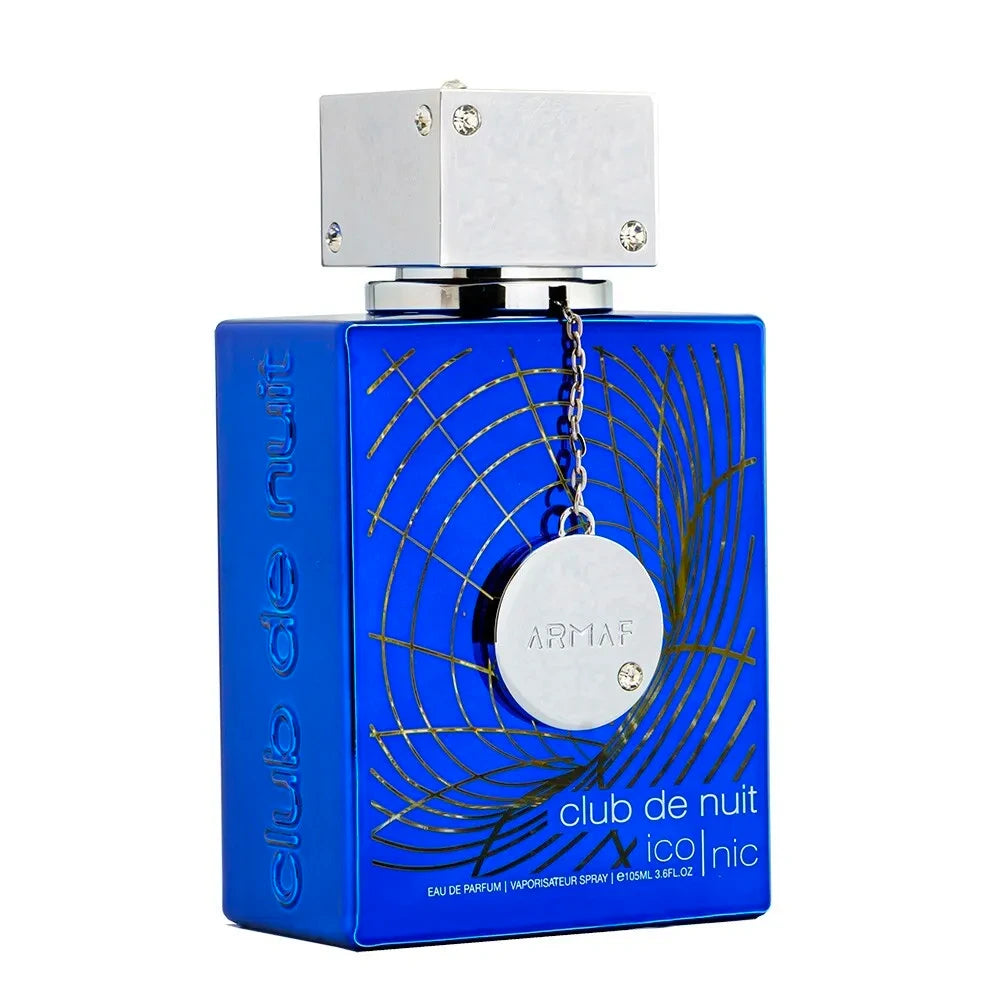 Club De Nuit Iconic Men's Eau De Parfum 3.6 oz - Premium Long Lasting Cologne for Day & Night Wear, Work & Special Occasions