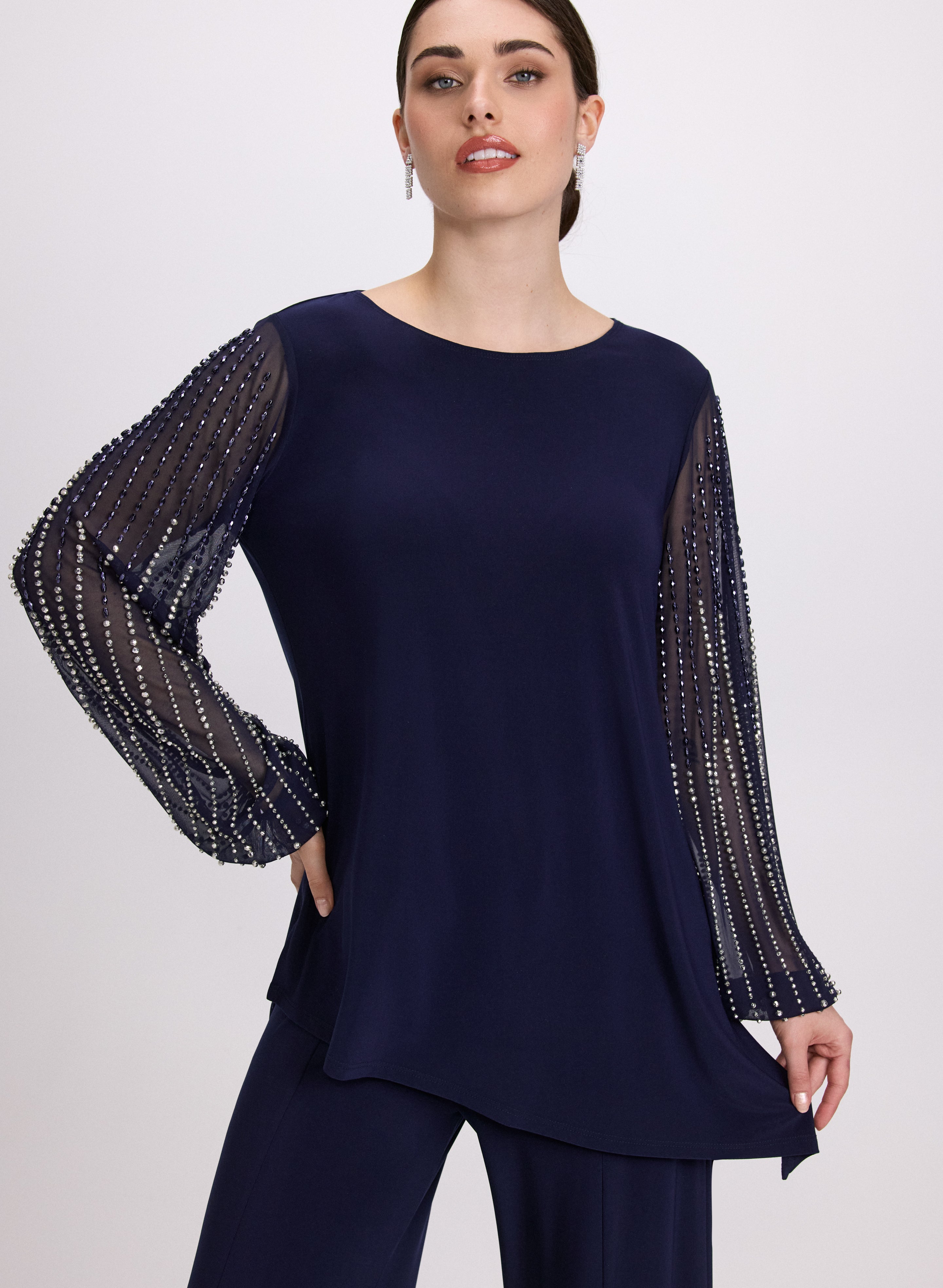 Stylish Beaded Top and Pants Set for Women - Boho Chic Outfit for Summer, Parties, and Casual Wear