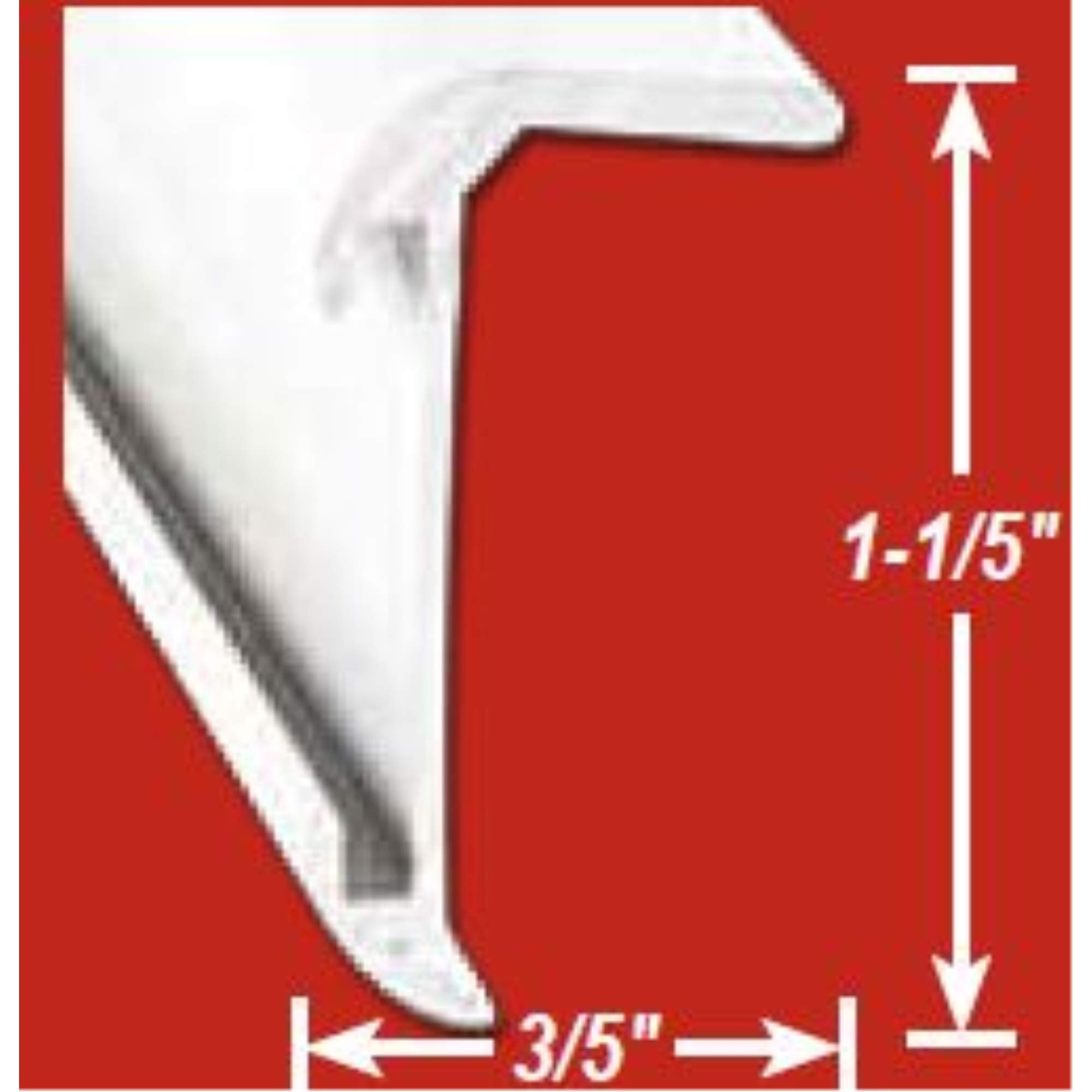 AP Products Corner Molding Mill 16' 5-Piece Set (021-85003-16) - Perfect for Woodworking, DIY Projects, and Home Renovations