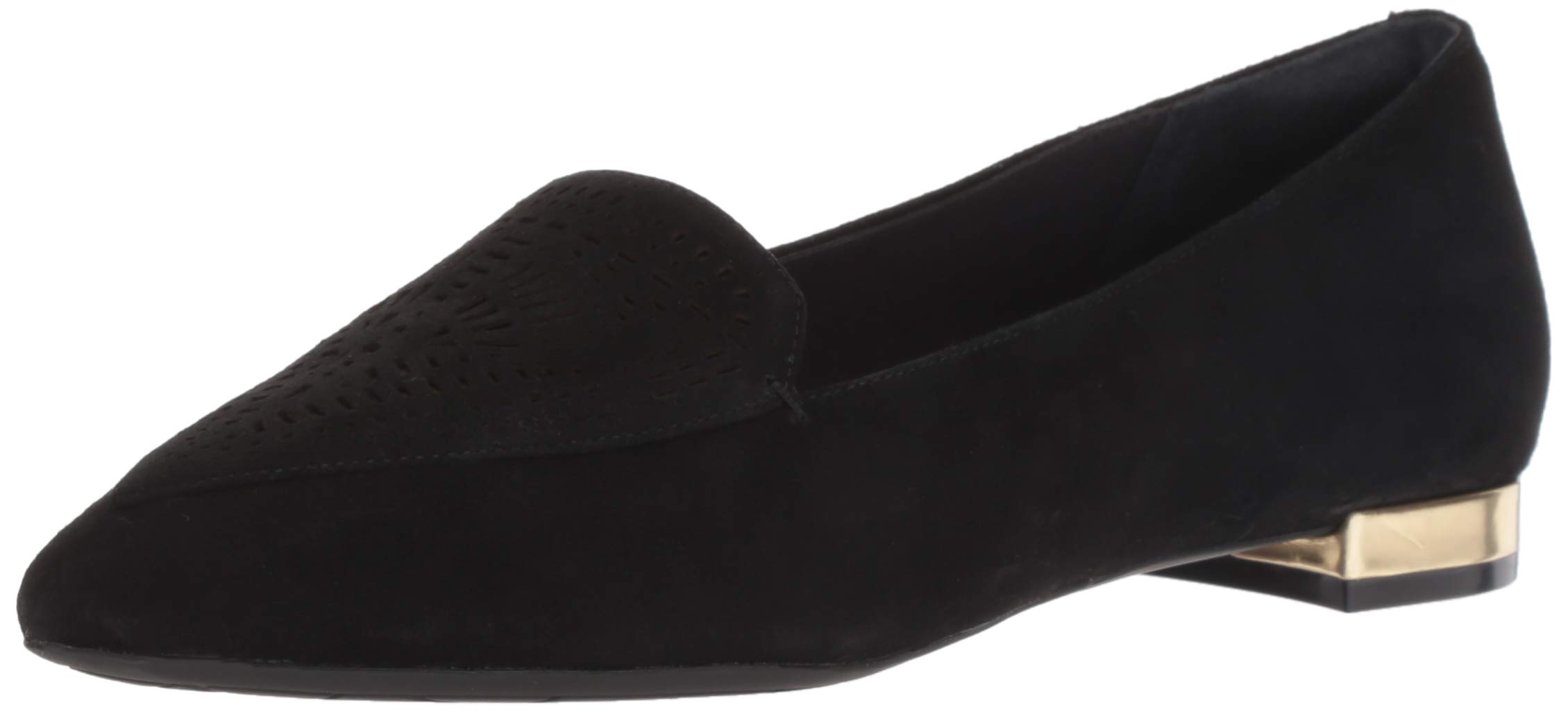 Rockport Women's Total Motion Adelyn Laser Loafer Flat - Comfortable Slip-On Shoes for Work, Travel & Everyday Wear