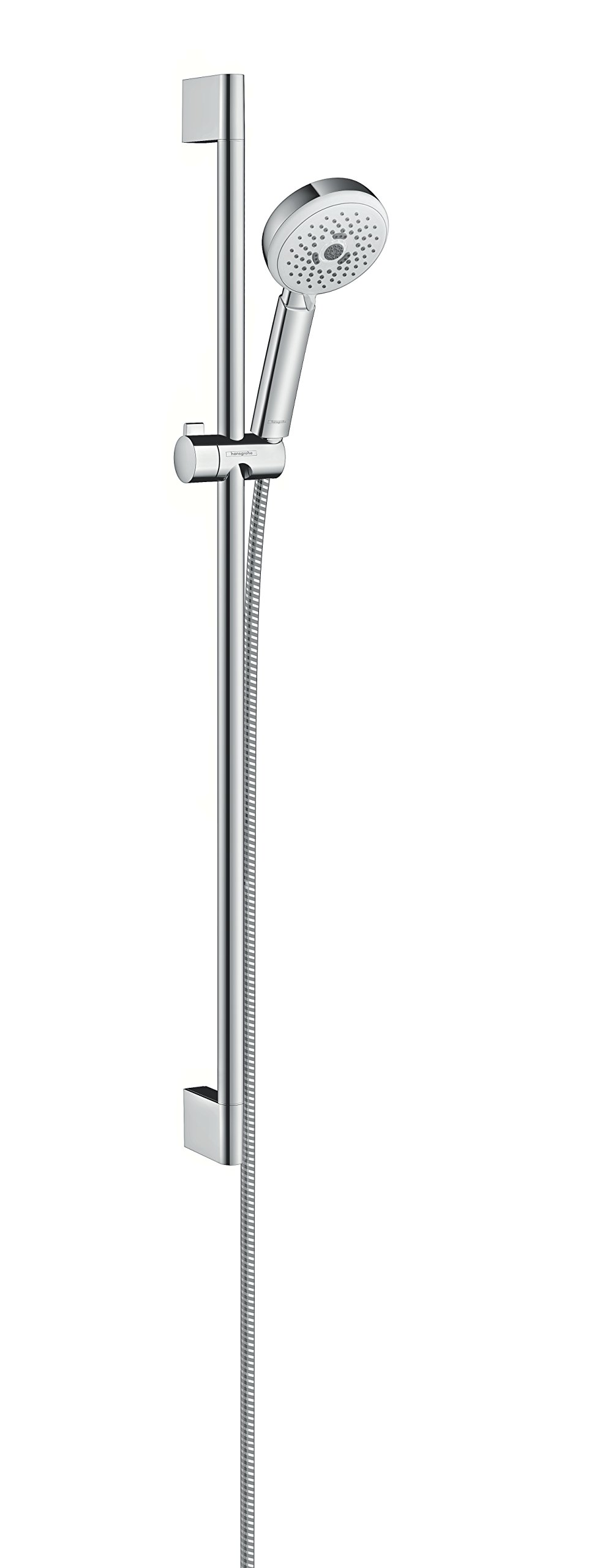 hansgrohe Crometta 100 Shower Set Multi with 90 cm Adjustable Shower Rail - Modern Bathroom Fixture for Spa-Like Shower Experience