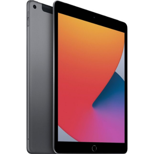 Apple iPad 8th Generation (2020) 10.2-inch 128GB WiFi + Cellular - Space Gray | Perfect for Work, School & Entertainment On-The-Go