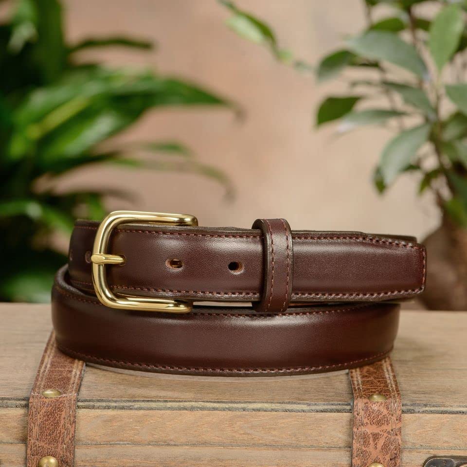Premium Bullhide Leather Belt for Men - 1.25
