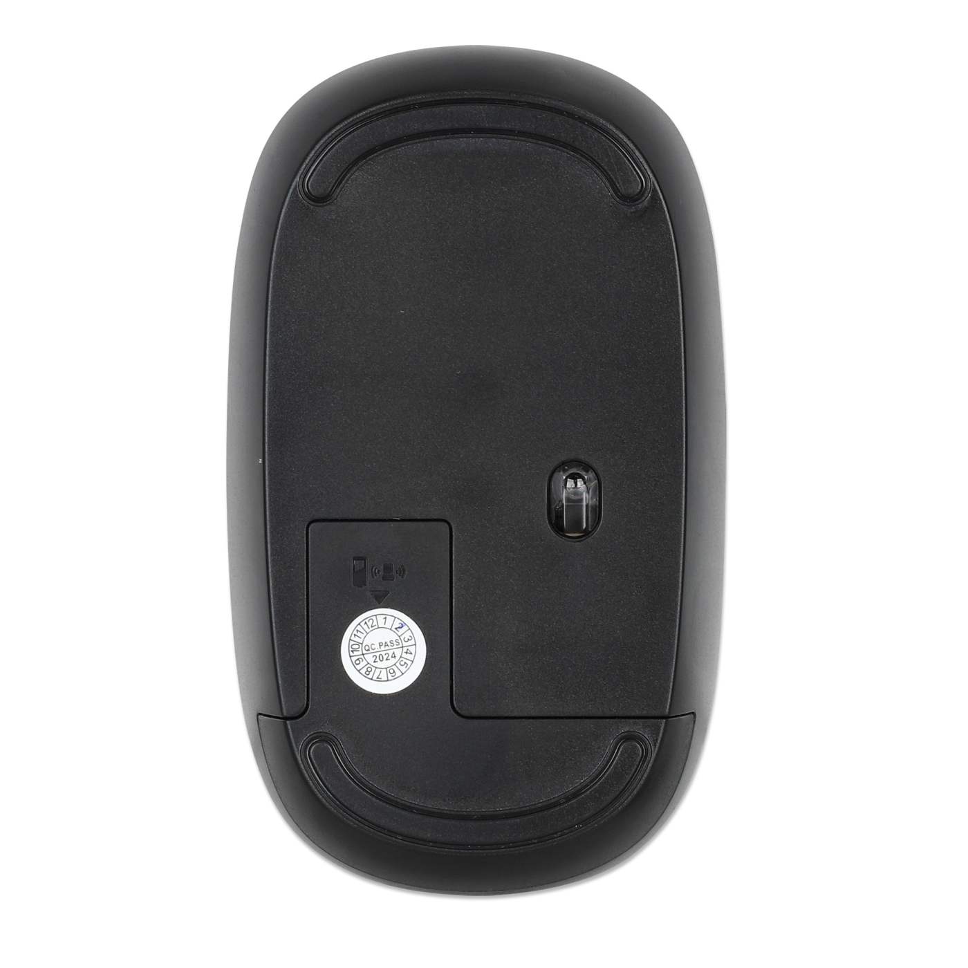 MW3050 Wireless Optical USB Mouse - Ergonomic Design, Plug & Play, Compatible with Laptop, PC, Mac - Perfect for Office, Gaming, and Home Use