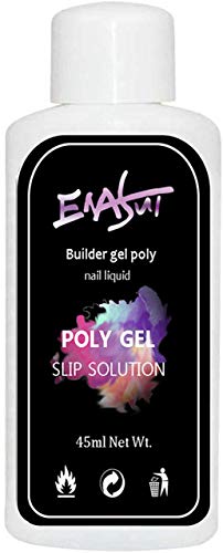 ENASUI 45ml Poly Nail Gel Slip Solution - Professional Nail Extension & Removal Liquid for Gel Nails | Perfect for Salon, DIY Manicures & Nail Art