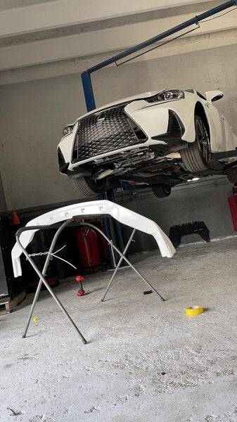 AR Style Front Bumper Lip for 2017-2020 Lexus IS F Sport - Aggressive Stance & Enhanced Aerodynamics - Perfect for Car Shows & Street Performance
