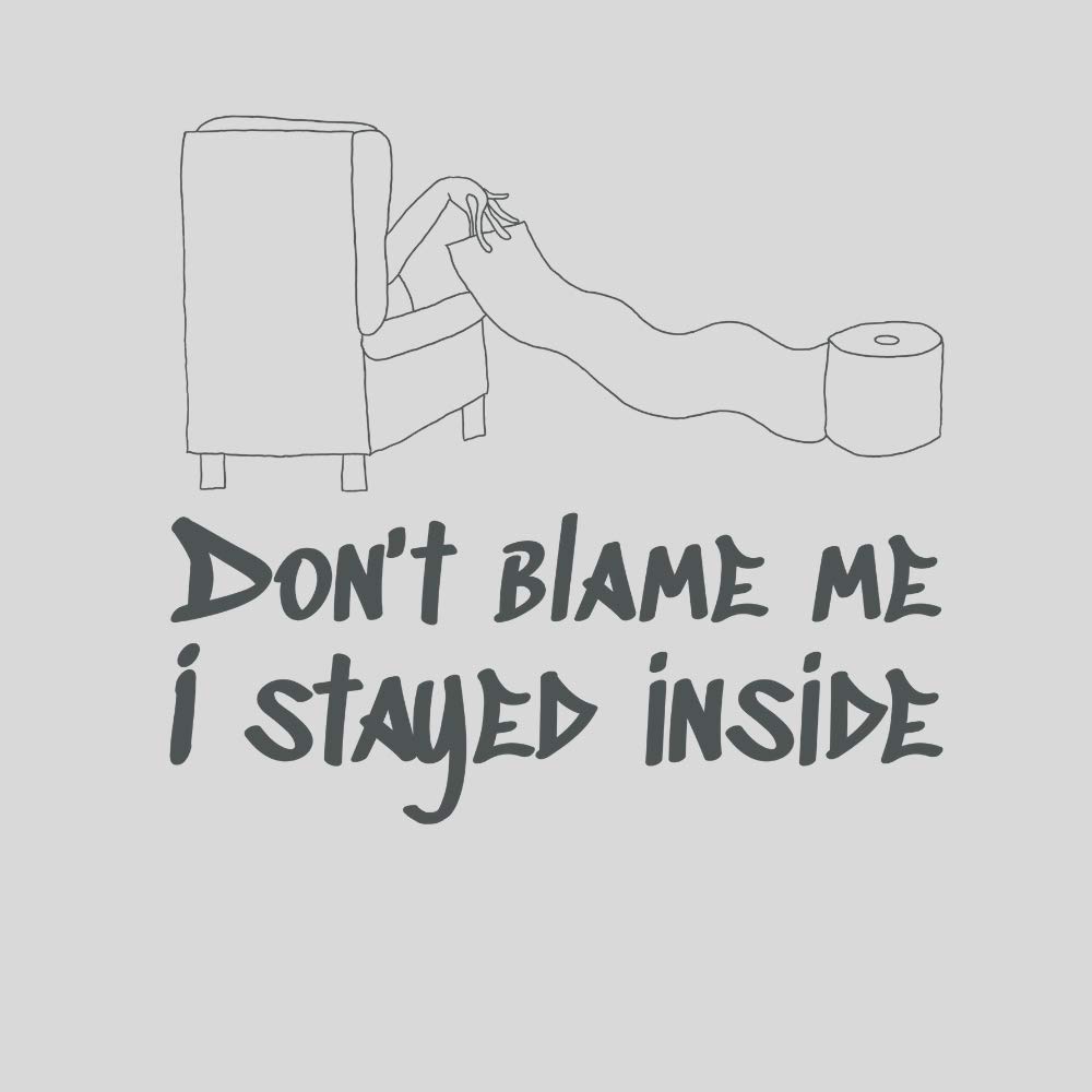 Funny Social Distancing Gift Mug - 'Don't Blame Me' Novelty Coffee Cup - Perfect Quarantine Gift for Coworkers & Remote Workers (Office Humor, Work From Home Gag Gift)
