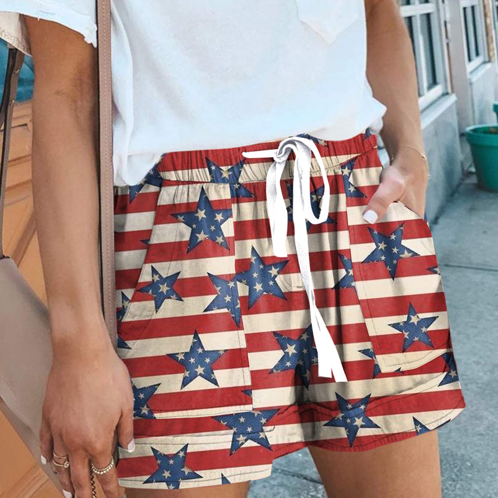 Best Women's Shorts - Denim, Swim, Camo & Linen Shorts Pack | High-Quality Casual & Beach Shorts for Summer, Travel & Outdoor Activities