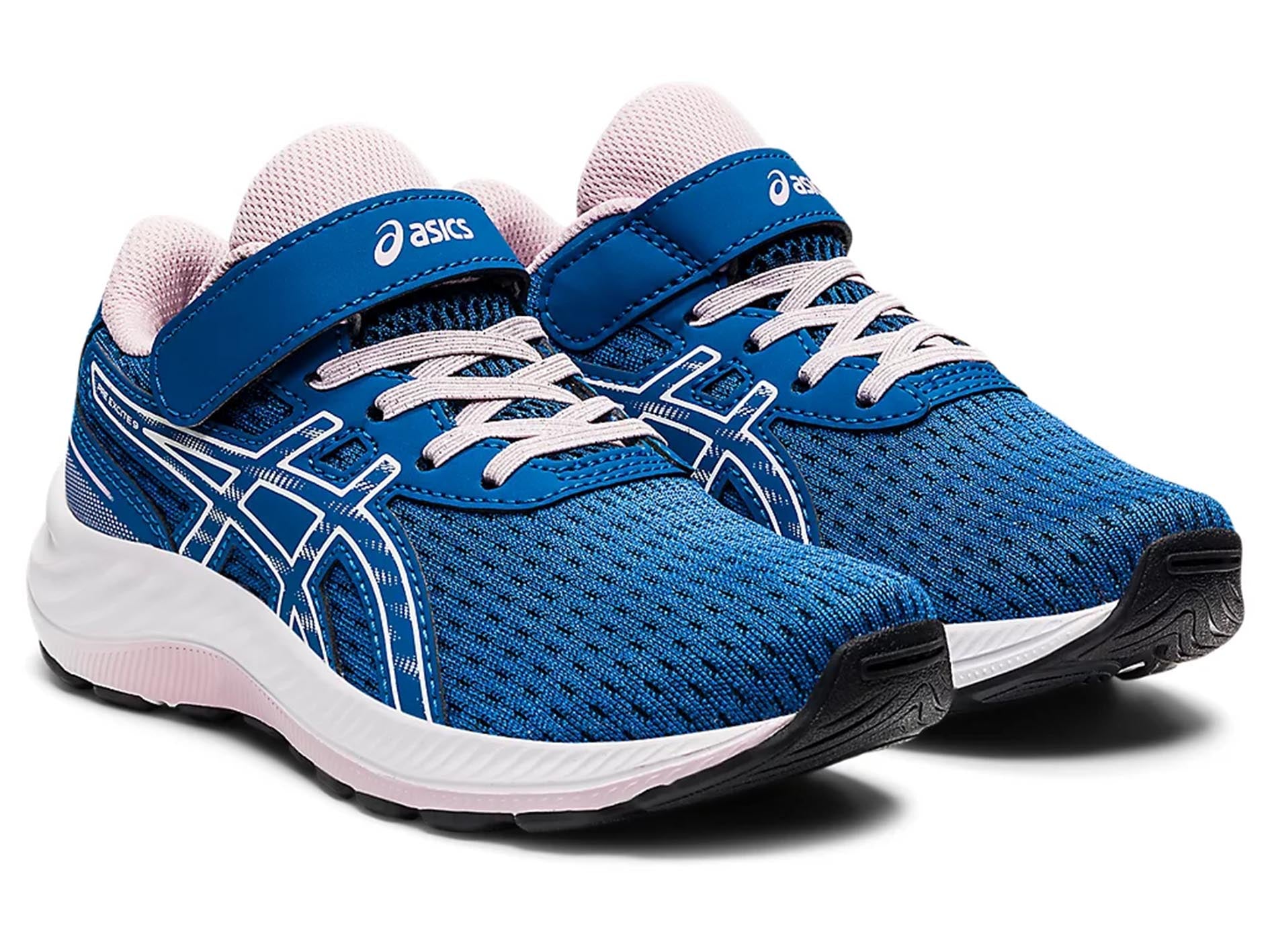 ASICS Junior Pre Excite 9 PS Kids Running Shoes - Lightweight & Breathable Sneakers for Boys & Girls (Style# 1014A234-401) - Perfect for School, Sports & Daily Activities
