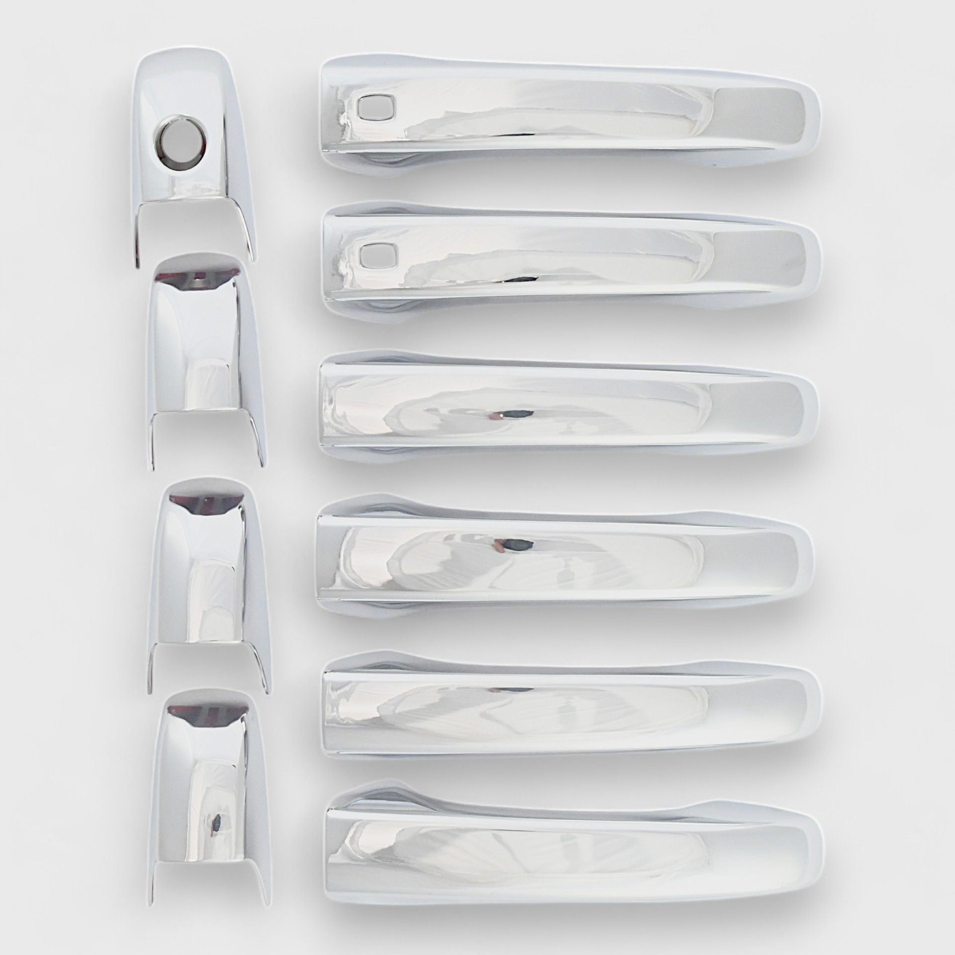 Chrome Door Handle Cover DH187 - Premium Car Interior Accessory for Enhanced Style & Protection | Perfect for Cars, Trucks & SUVs