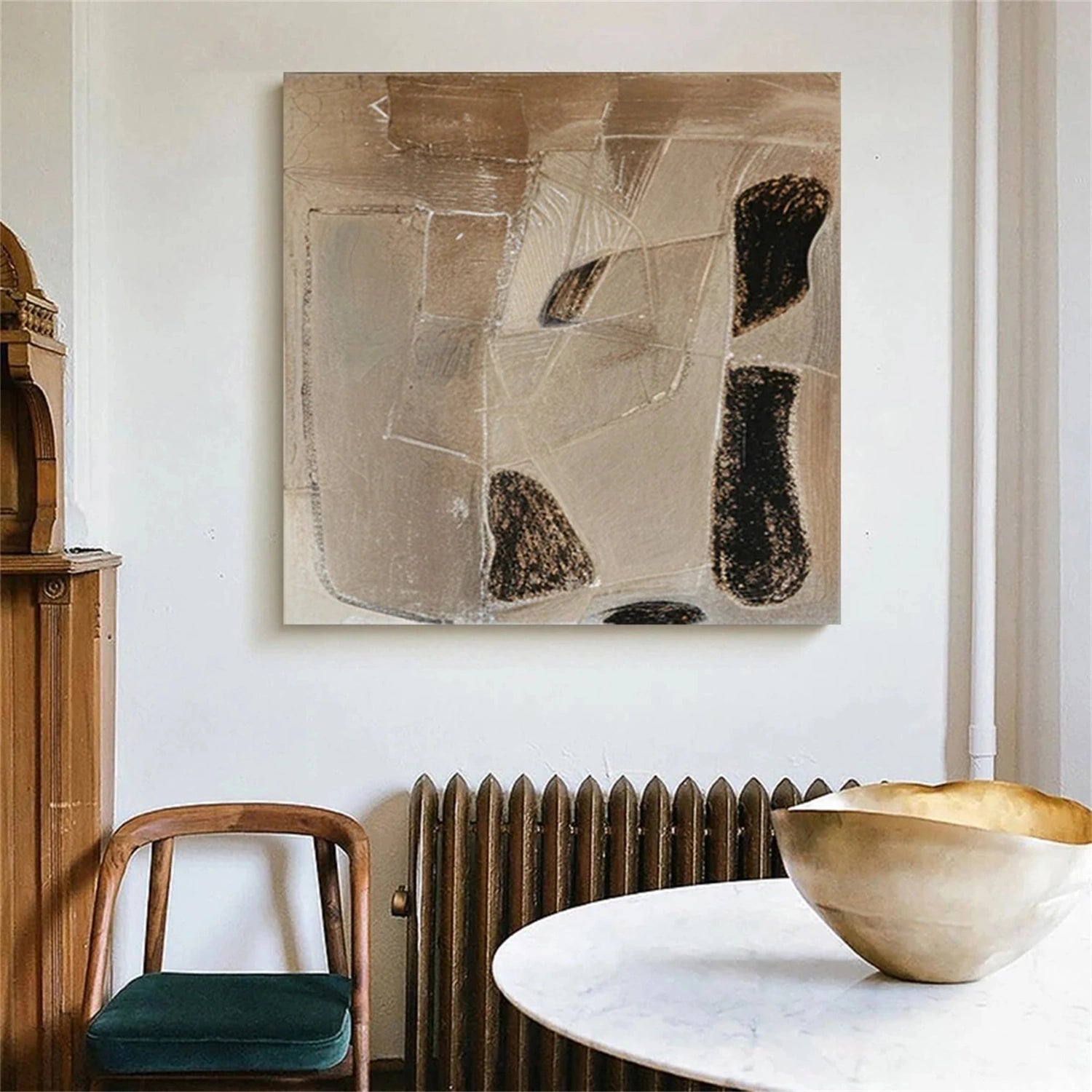 Abstract Tranquility Wall Art Print #WS204 - Modern Home Decor for Living Room, Bedroom & Office