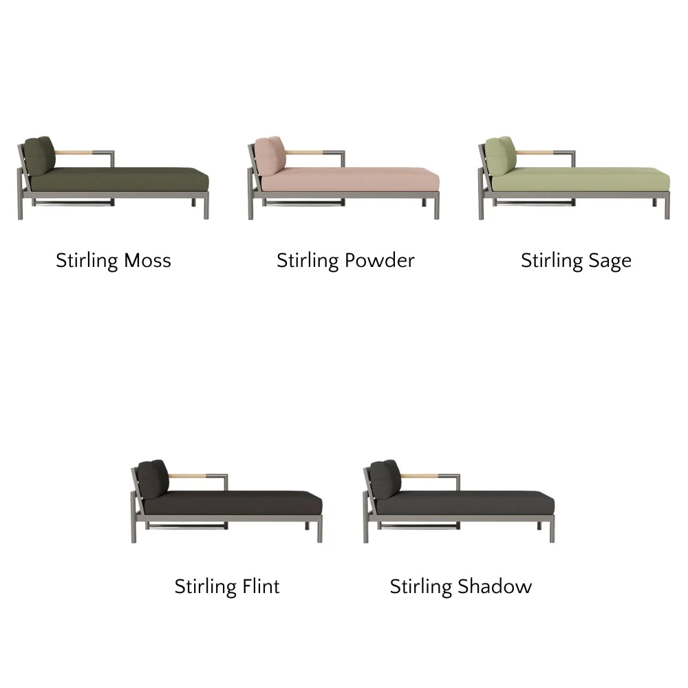 Breeze XL Outdoor Chaise Lounge Right - Premium Patio Furniture for Poolside, Garden & Backyard Relaxation