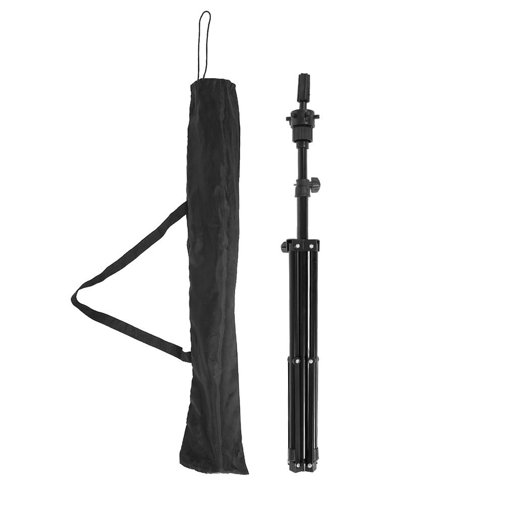 Adjustable Wig Stand Tripod - Durable Mannequin Head Stand for Hairdressing Training, Hair Design & Cutting Practice | Perfect for Salon Styling, Cosmetology School & Home Haircut Practice