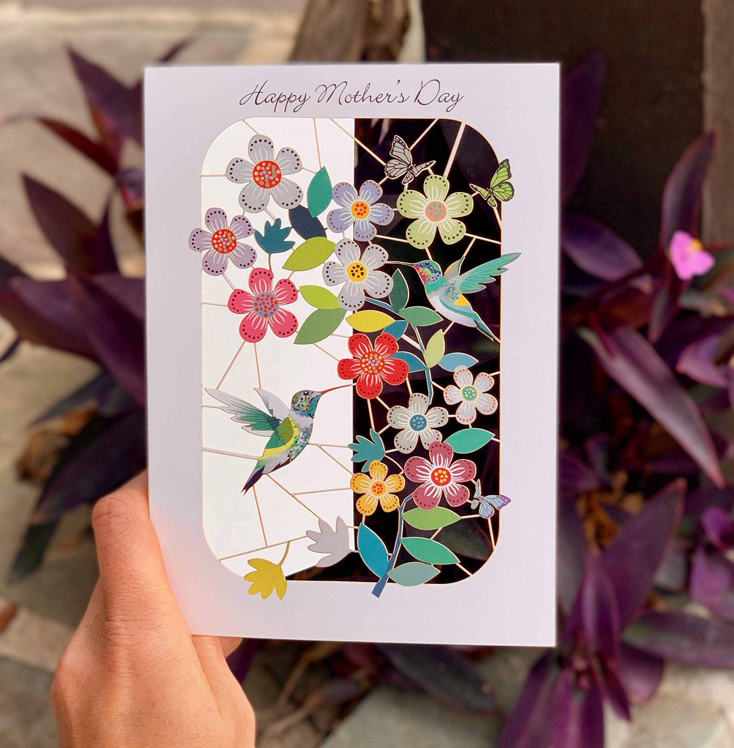 Mother's Day Card Bundle - 4 Unique Greeting Cards to Show Mom Your Love - Perfect for Gifts, Thank You Notes & Special Occasions