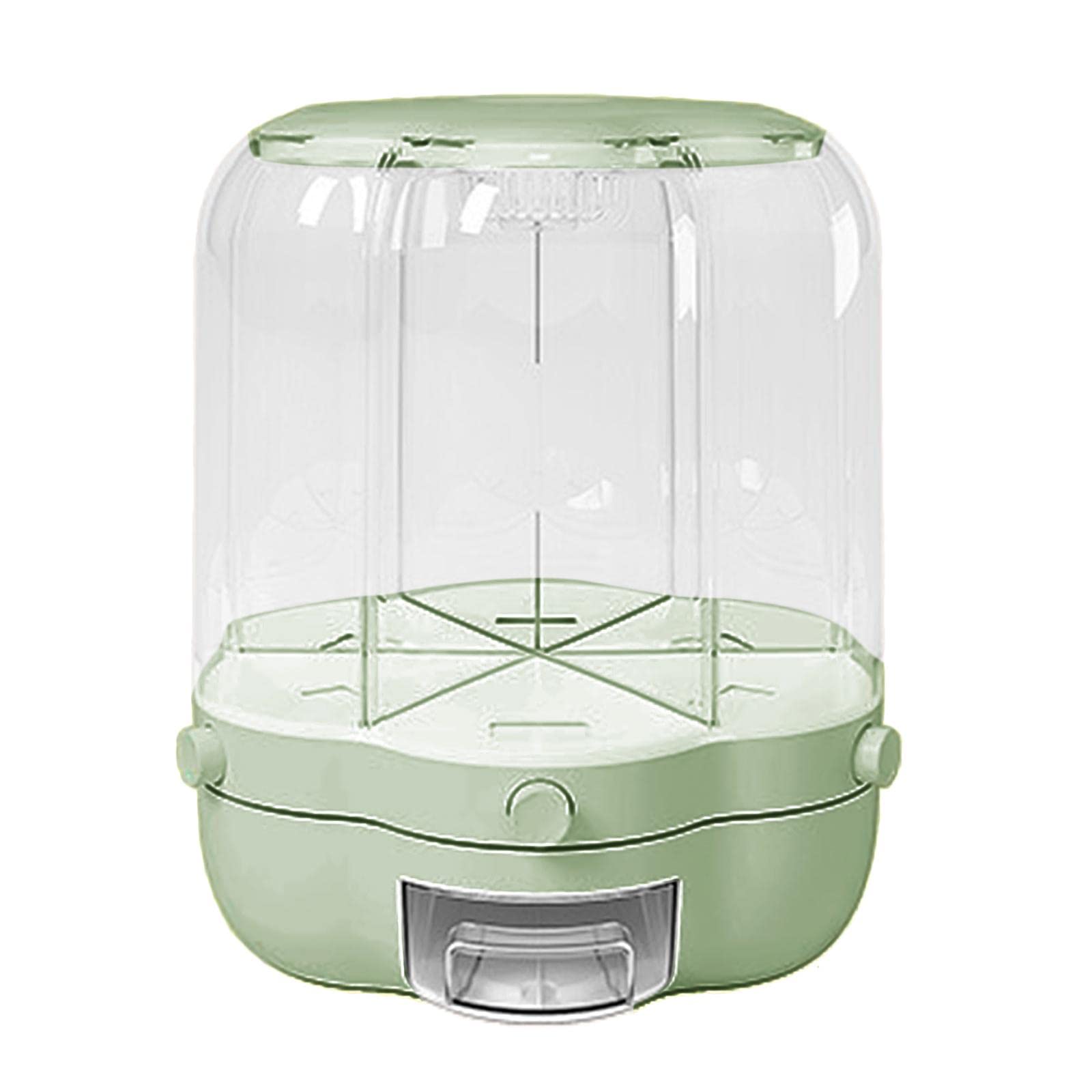 SunniMix 360-Degree Rotating Cereal Dispenser - Large Pantry Food Storage Container for Grains, Cereal & Snacks - Perfect for Kitchen Organization & Easy Access
