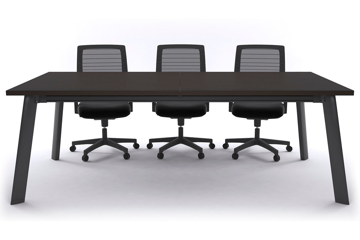 Adjustable Switch Meeting Room Table 2400L x 1200W - Modern Conference Table for Office Meetings & Collaborative Workspaces