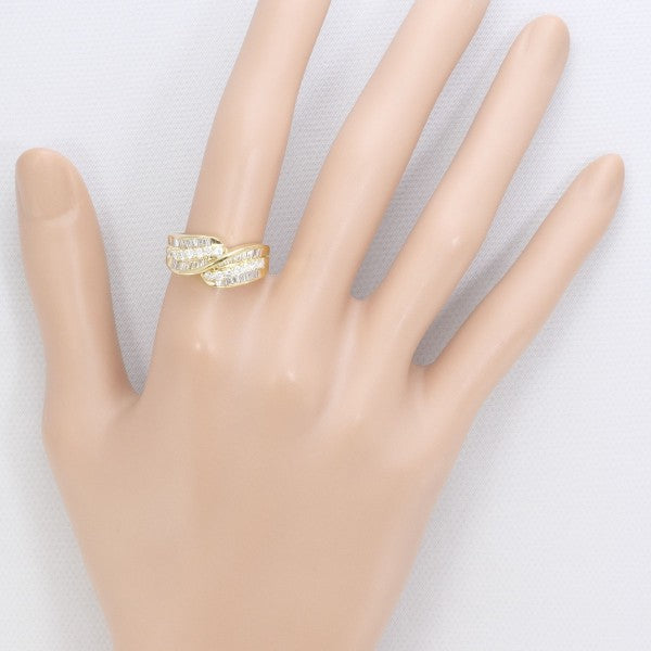 18K Yellow Gold Diamond Ring for Women - Elegant Solitaire Engagement & Wedding Band - Perfect for Proposals, Anniversaries & Special Occasions