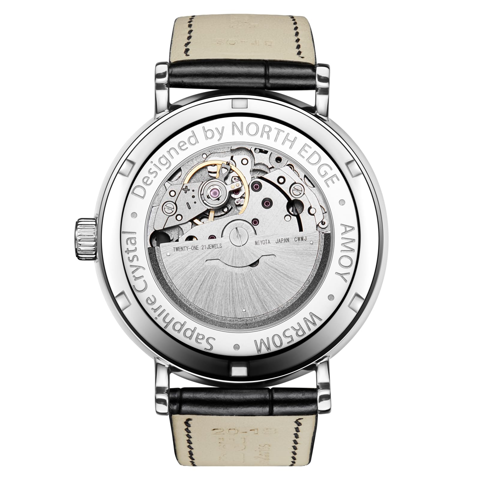 NORTH EDGE Men's Casual Watch - Stylish & Comfortable for Everyday Wear - Perfect for Work, Travel & Outdoor Activities