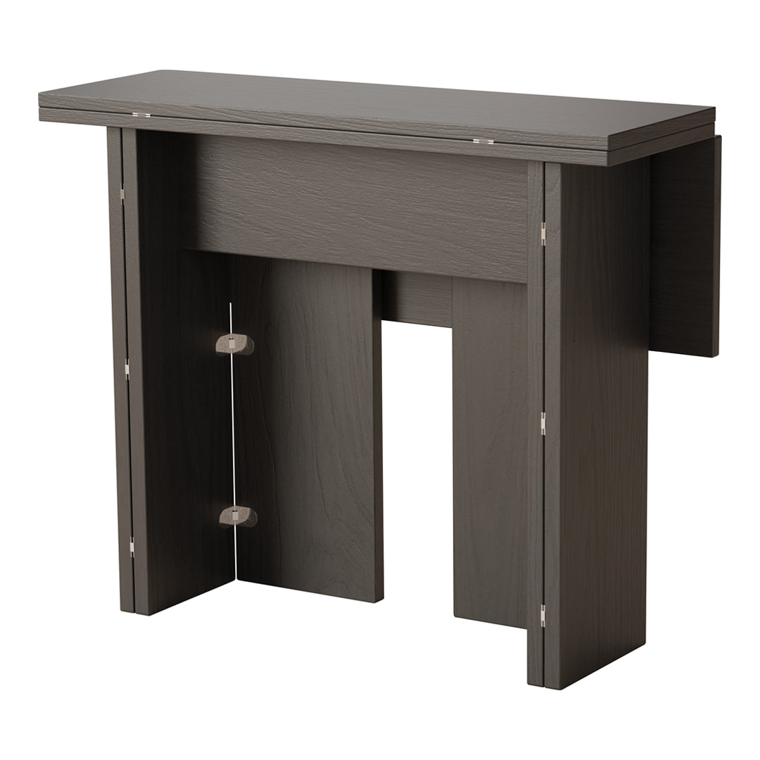 Stahl Flip Table - Modern Scandinavian Design for Home & Office - Perfect for Small Spaces, Dining, and Workspaces
