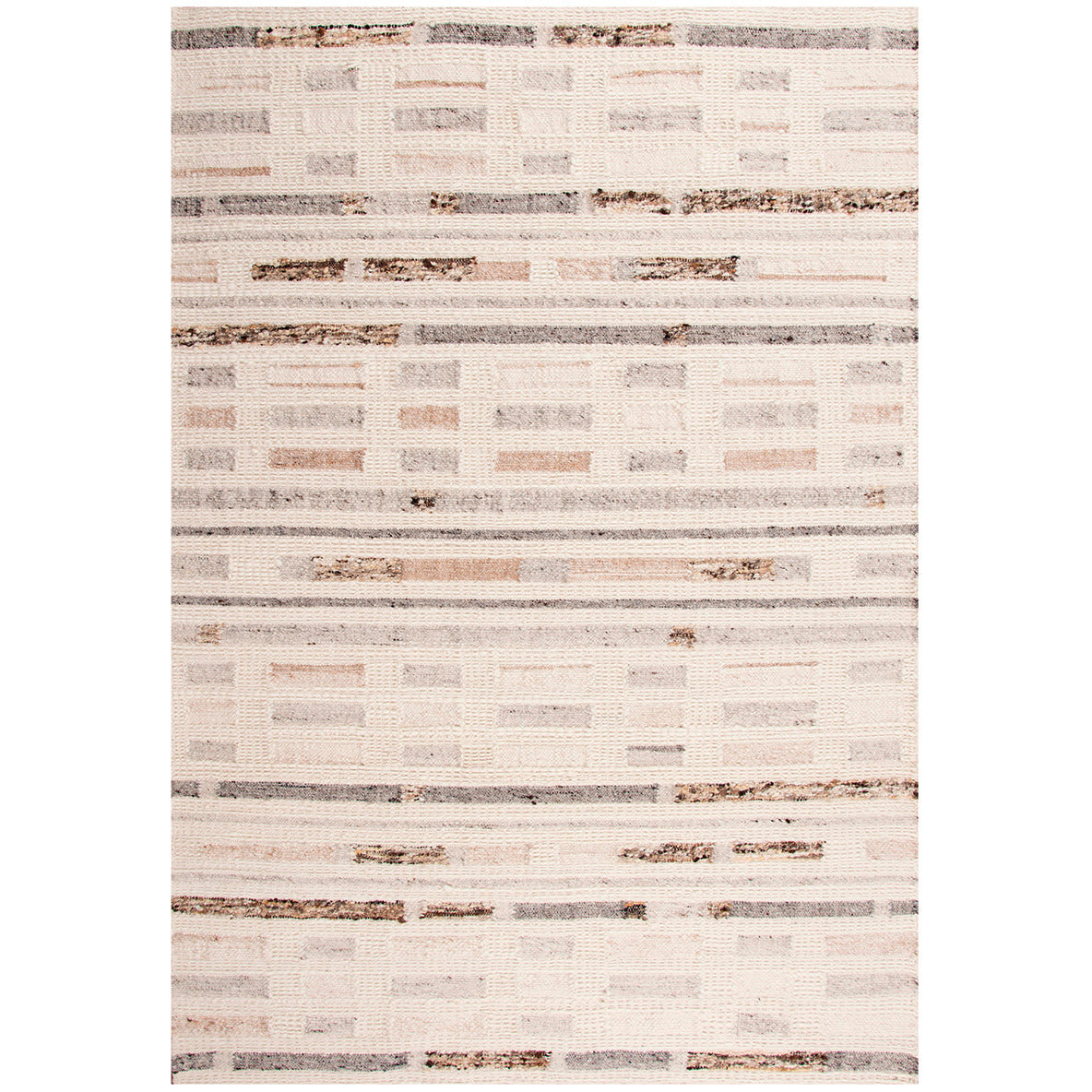 Luxury Nova Silver Ivory Rug – Soft Plush Area Carpet for Living Room, Bedroom & Office – Elegant Home Decor & Cozy Floor Covering