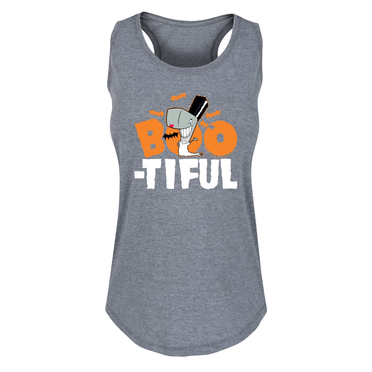 Spongebob Squarepants Boo-Tiful Women's Racerback Tank Top | Hybrid Apparel | Halloween Costume, Cosplay & Casual Wear