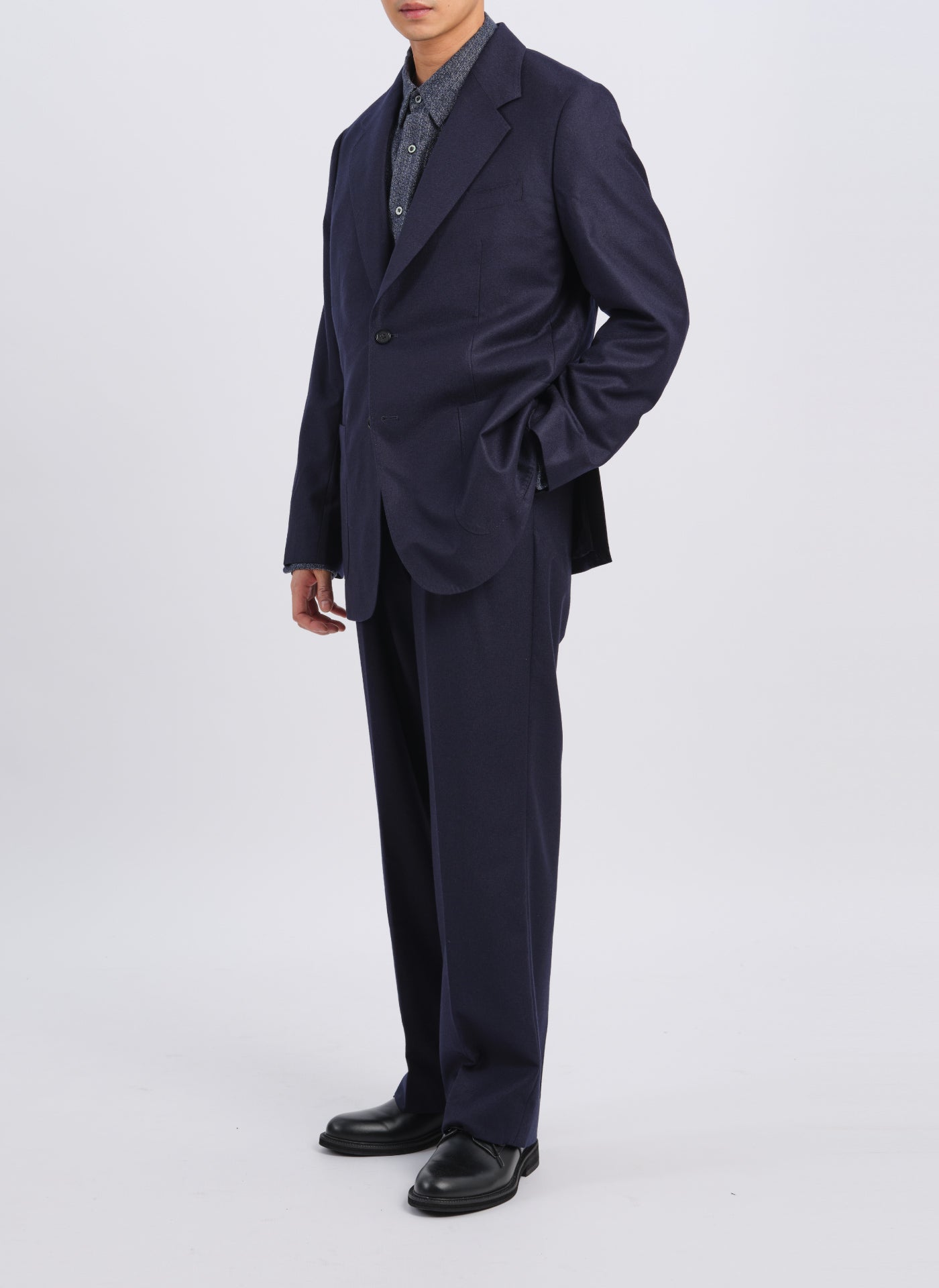 Premium Marzotto Extrafine Wool Suit Pants for Men - Tailored Dress Pants for Business & Formal Occasions - Office, Wedding & Special Events