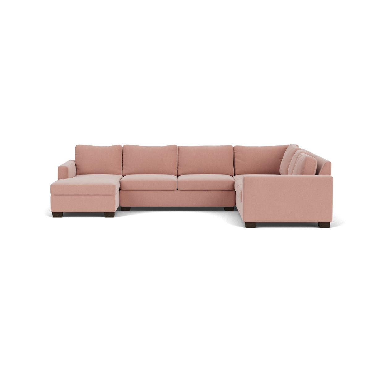 Track 141 Corner Sectional Sofa with Left Chaise - Modern L-Shaped Couch for Living Room, Family Room & Home Theater