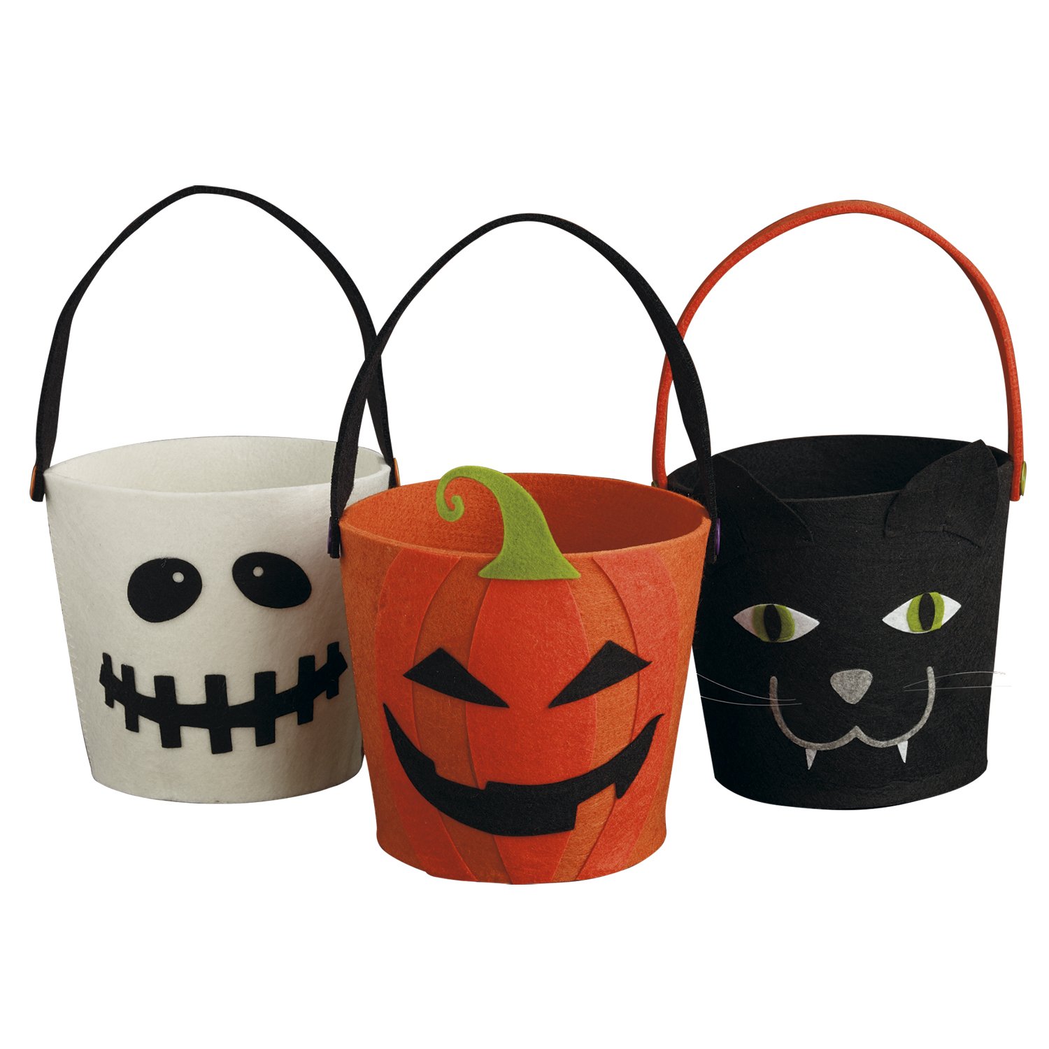 Halloween Wreaths & Gift Bags Set - 6 Piece Spooky Decor Collection by DII for Halloween Party Decorations & Home Haunting