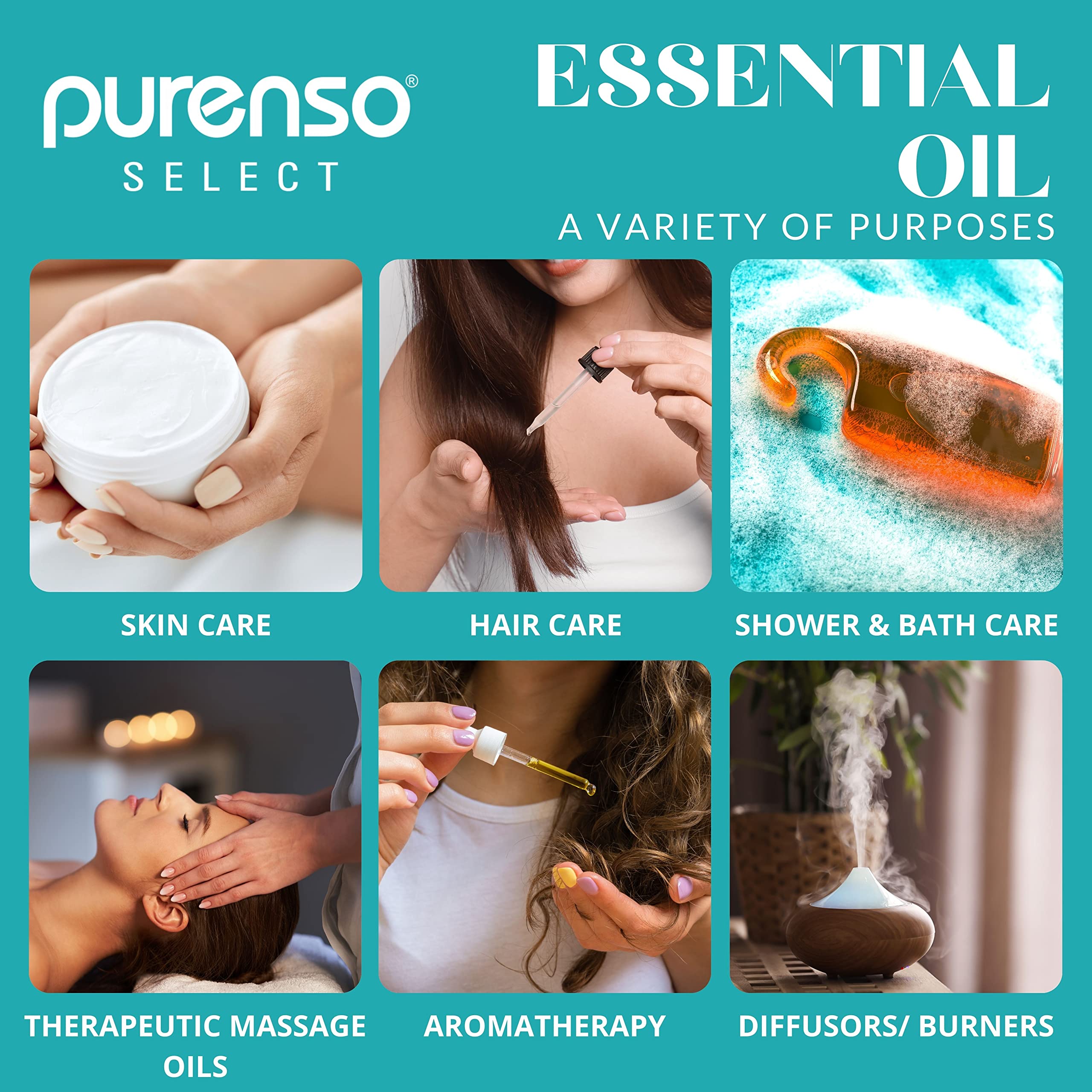 Pure Vanilla Essential Oil - 25g for Aromatherapy, Diffusers & DIY Skincare | Purenso Select