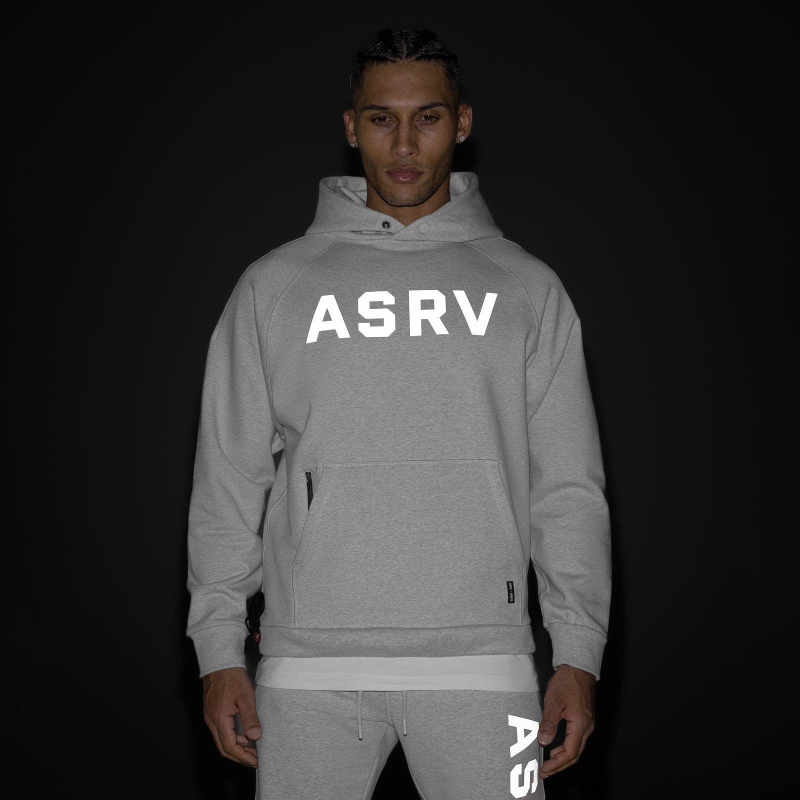 ASRV Tech Terry Weather-Ready Training Hoodie for Men - Lightweight, Moisture-Wicking Workout Jacket for Running, Gym & Outdoor Activities