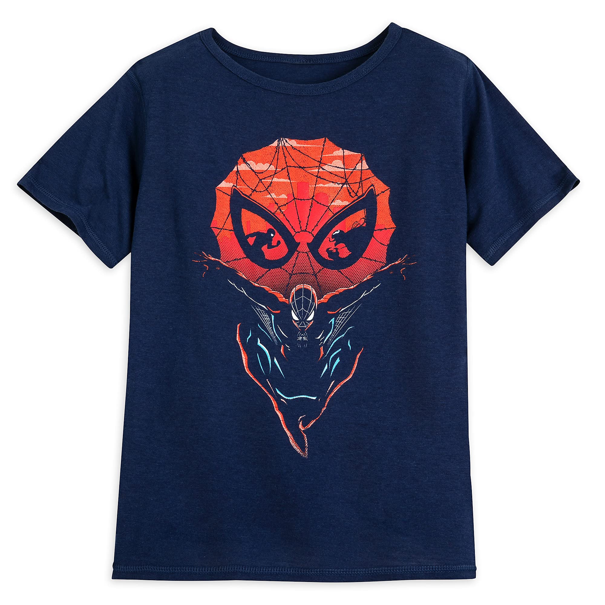 Marvel Spider-Man and Venom Graphic T-Shirt for Boys - Soft Sensory Friendly Cotton Tee - Superhero Costume Party, School, Playdate & Everyday Wear