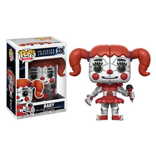 Five Nights at Freddy's Sister Location Baby Plush Toy #226 - Cute Collectible Stuffed Animal for FNAF Fans, Perfect for Gifts, Decor, and Cosplay