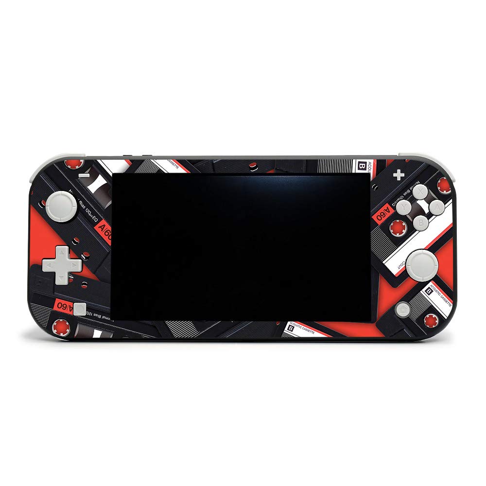 MightySkins Protective Vinyl Decal Wrap Cover for Nintendo Switch Lite - Mixtape Design | Durable, Easy to Apply & Remove | Made in USA | Perfect for Gaming, Travel & Personalization