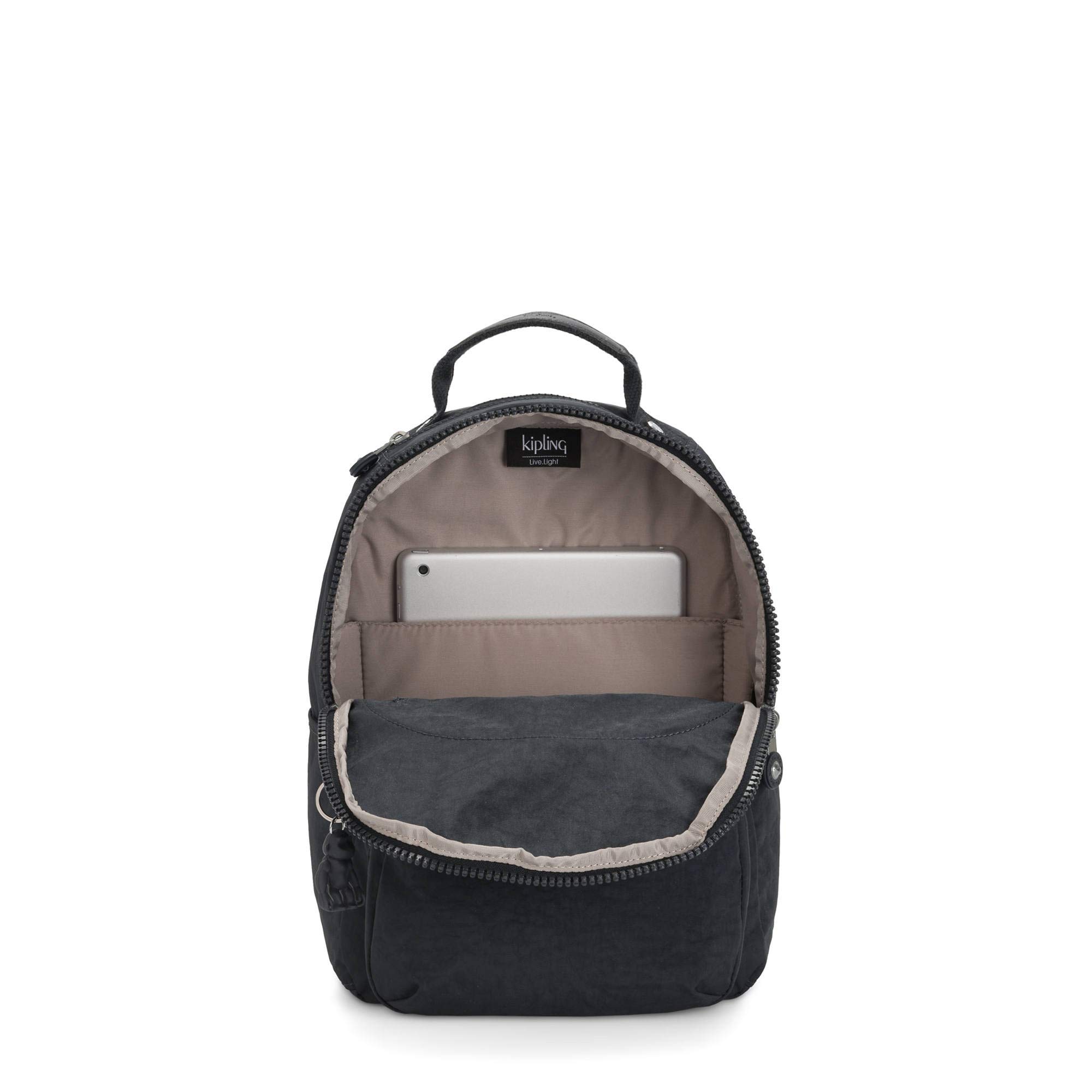 Kipling Women's Seoul Small Tablet Backpack - Lightweight Durable Laptop Bag with Padded Shoulder Straps & Tablet Sleeve - Perfect for Work, School & Travel Accessories