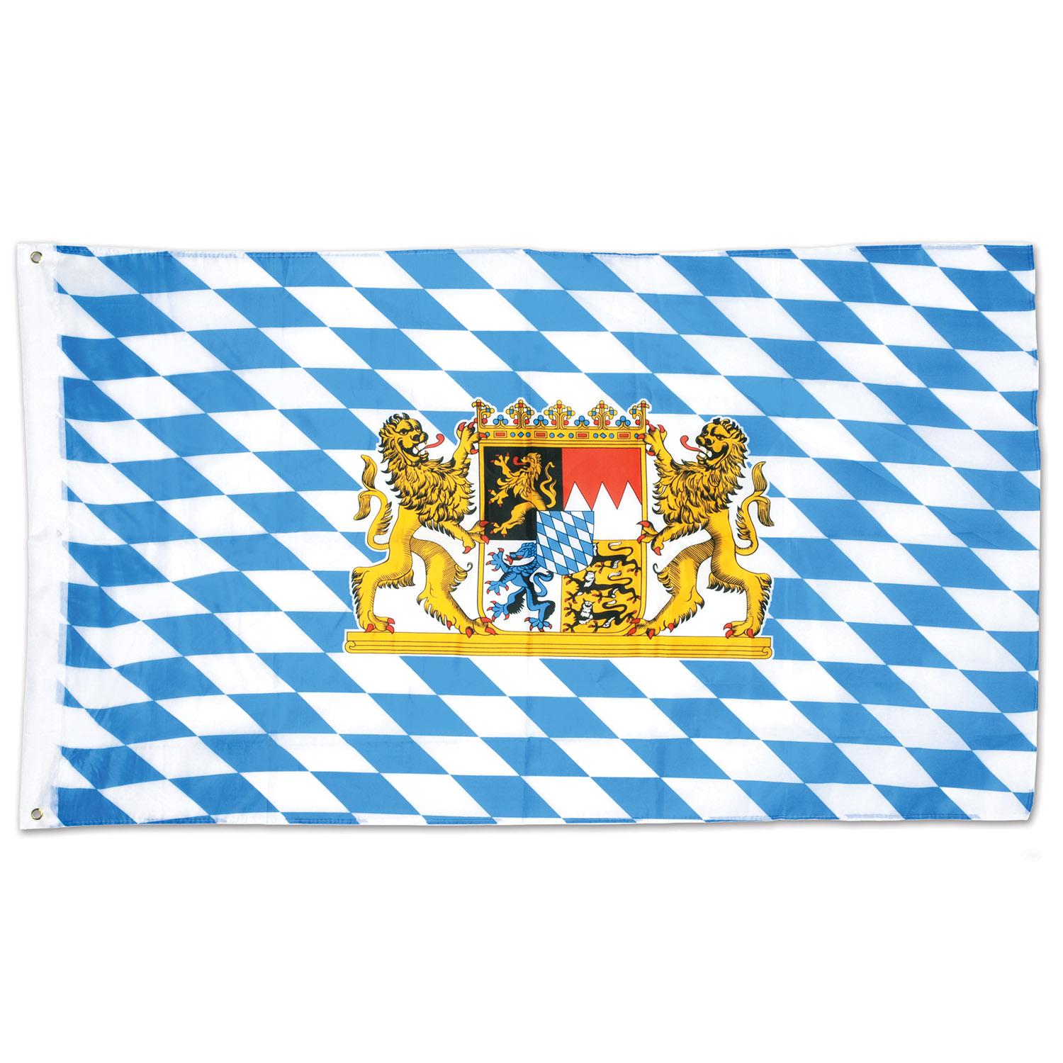 12 Pack Beistle Bavarian Oktoberfest Flags - German Beer Festival Decorations for Party, Home & Outdoor Celebrations
