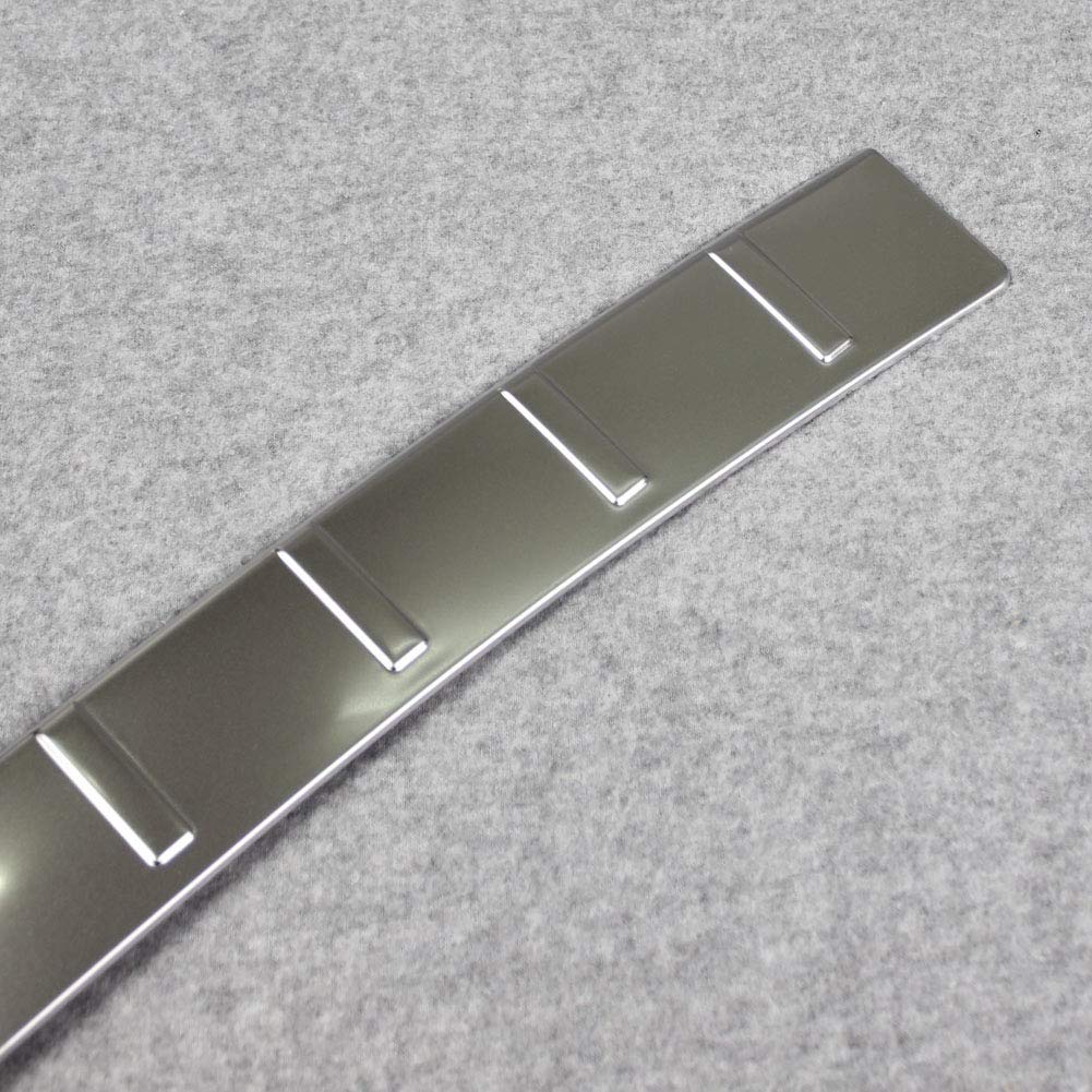 Volvo XC90 Rear Bumper Guard (2016-2025) - Stainless Steel Matte Finish Protective Cover for SUV - Perfect for Parking Protection & Off-Road Adventures