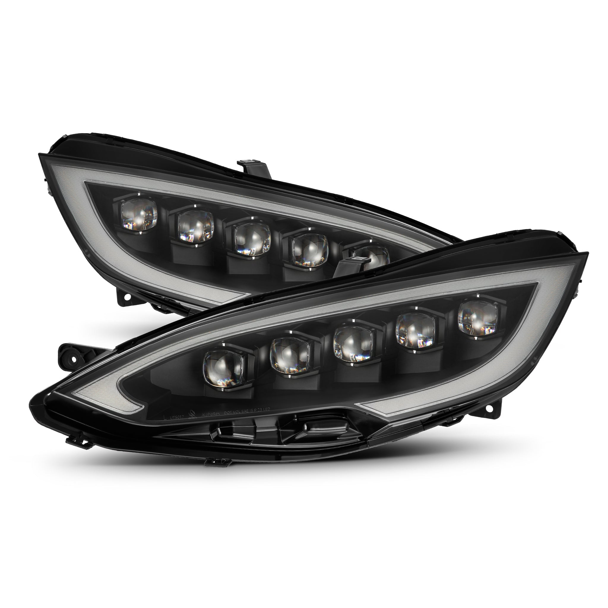 Tesla Model S NOVA Series LED Projector Headlights - Black (12-21) | High-Performance Lighting Upgrade for Night Driving & Enhanced Visibility