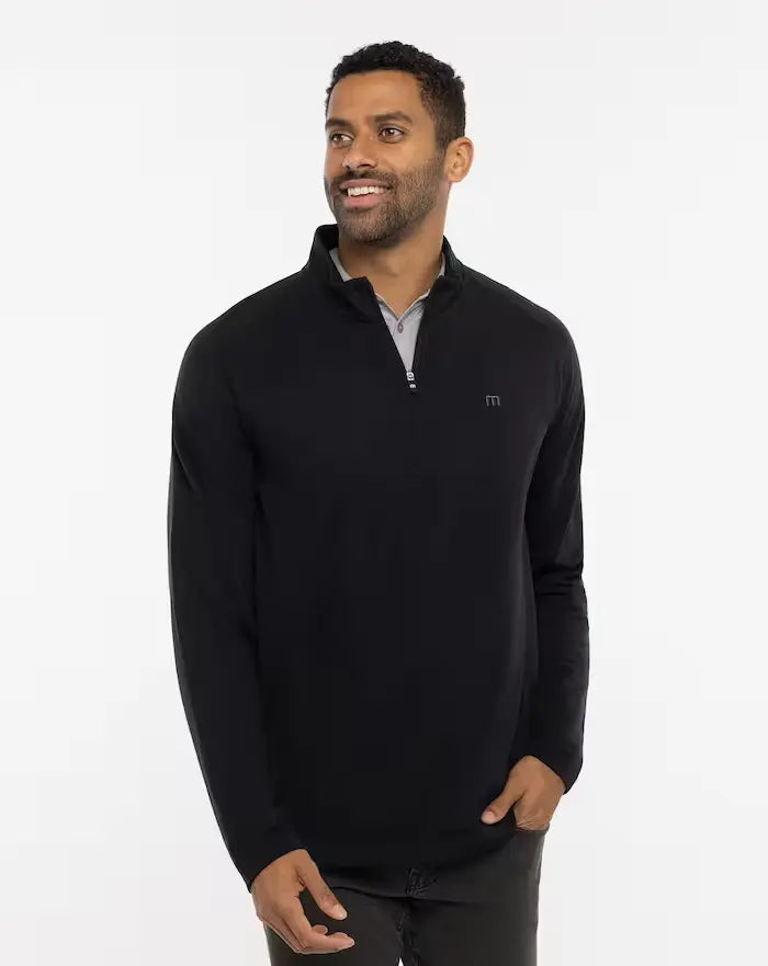 Upgraded Quarter Zip Sweatshirt for Men - Lightweight Fleece Pullover with Zipper Neckline | Perfect for Casual Wear, Outdoor Activities & Layering in Fall & Winter