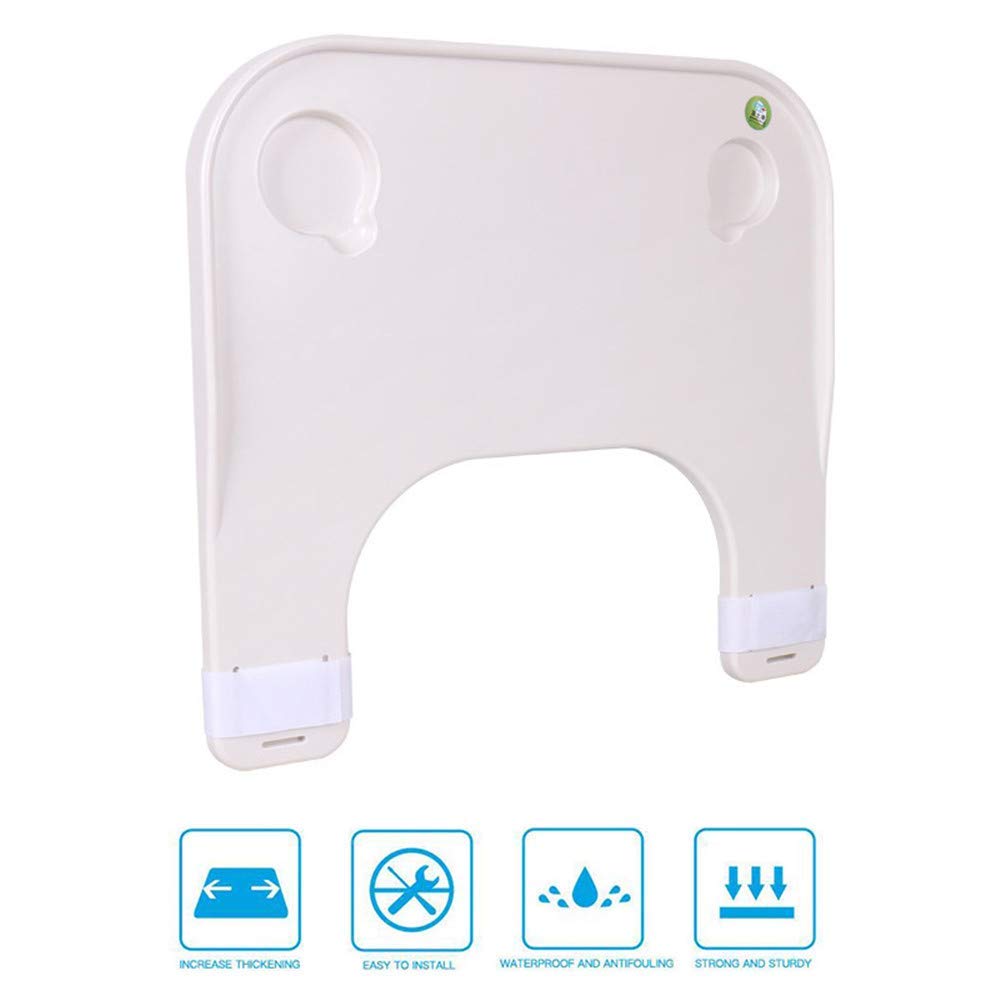 Universal Wheelchair Lap Tray with Cup Holder - Portable Medical Table for Manual & Electric Wheelchairs (Fits 16-20 Inch Chairs, 56-60CM) - Ideal for Dining, Reading & Daily Activities
