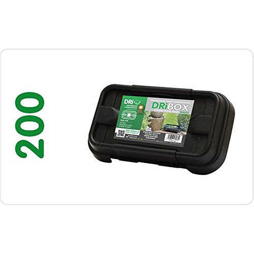 Waterproof Outdoor Cable Connection Box - Sockit Box 200 Weatherproof Dry Box (Black, Model 21-21105) for Electrical Wiring, Landscape Lighting & Marine Applications