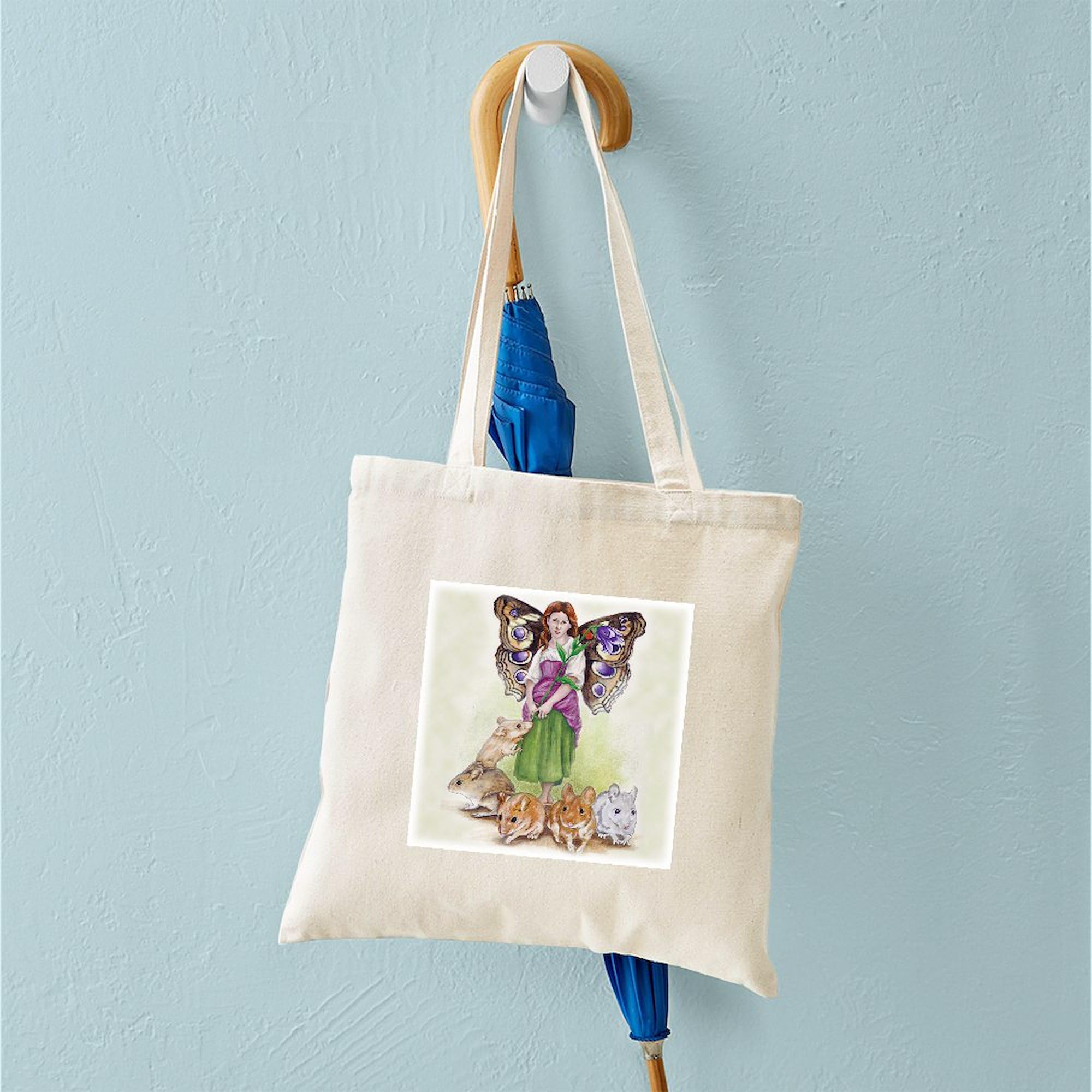 Shepherd Tote Bag - Natural Canvas Reusable Shopping Bag for Women & Men - Eco-Friendly Grocery Bag for Farmers Market, Beach & Daily Use