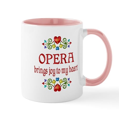 White/Pink Inside - Opera Joy Mug