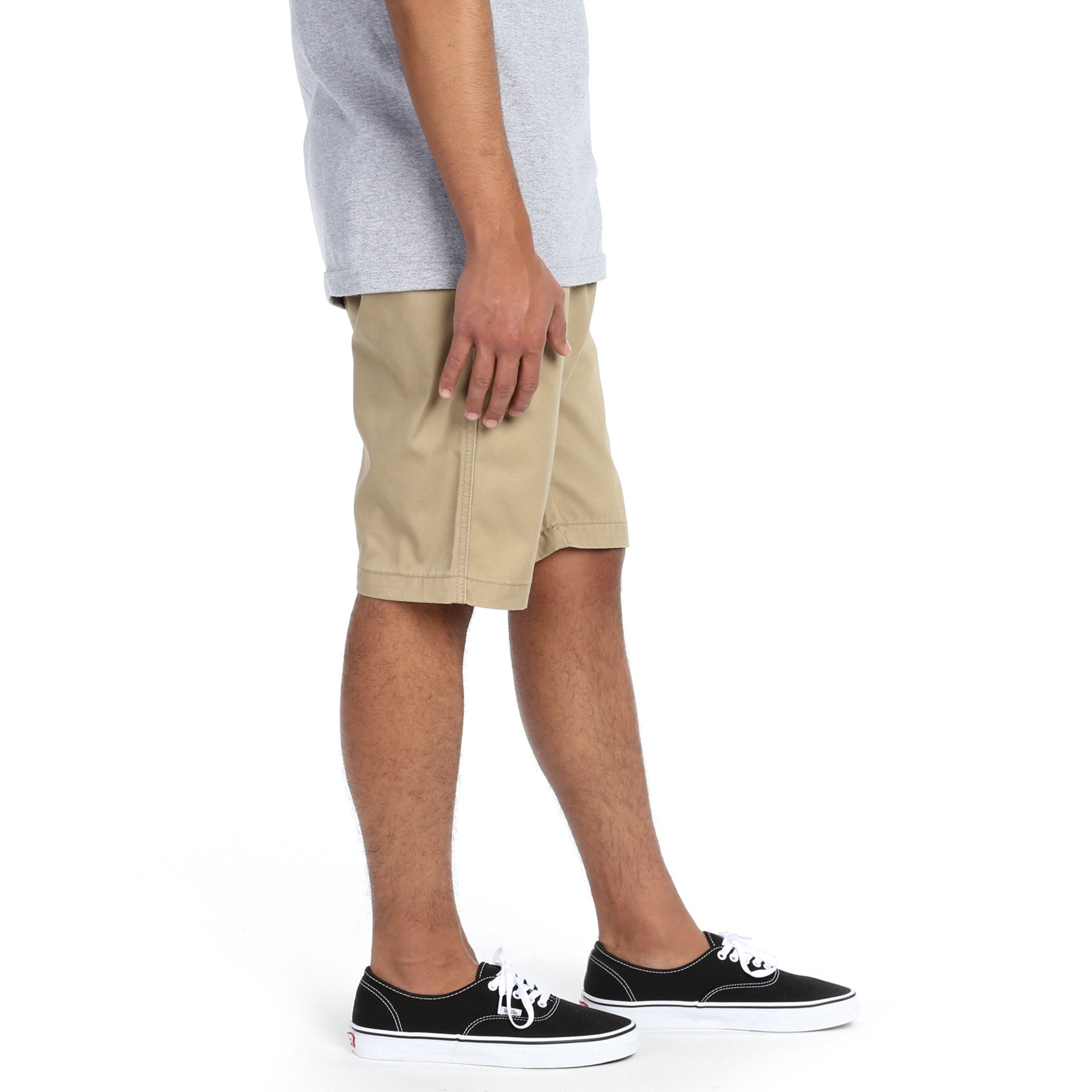 LA Gate Chino Shorts for Men - Classic Khaki Casual Summer Shorts | Perfect for Beach, Travel & Outdoor Activities