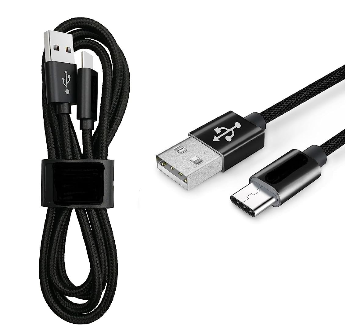 3FT USB 3.1 Type C to USB A Fast Charging Cable - Compatible with Sony Xperia XA2 Ultra XPXA2U H4233/SM22 - High Speed Data Sync & Charging for Phones, Tablets, Laptops - Perfect for Home, Office & Travel Use