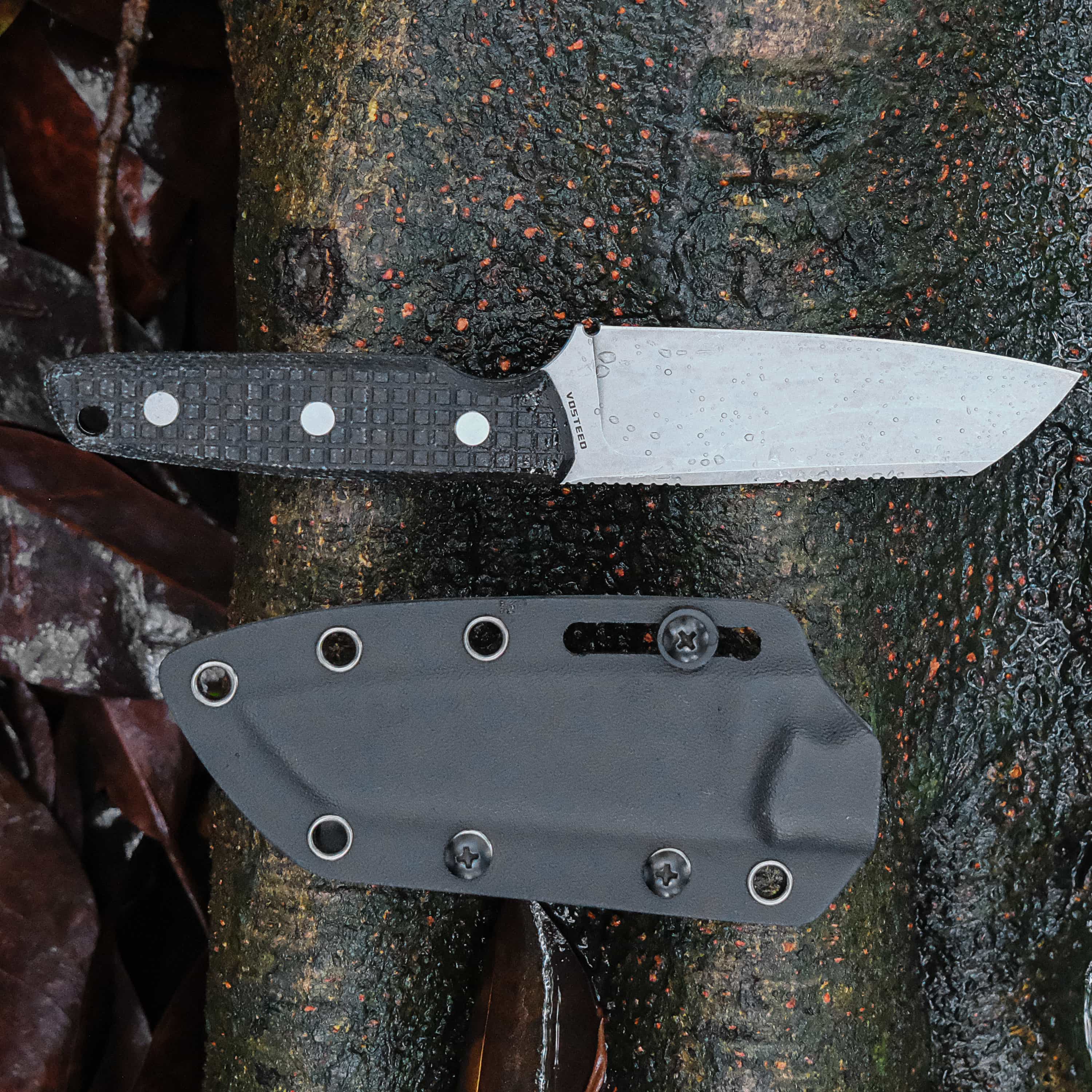 Premium Mink Fixed Blade Knife - 3.99